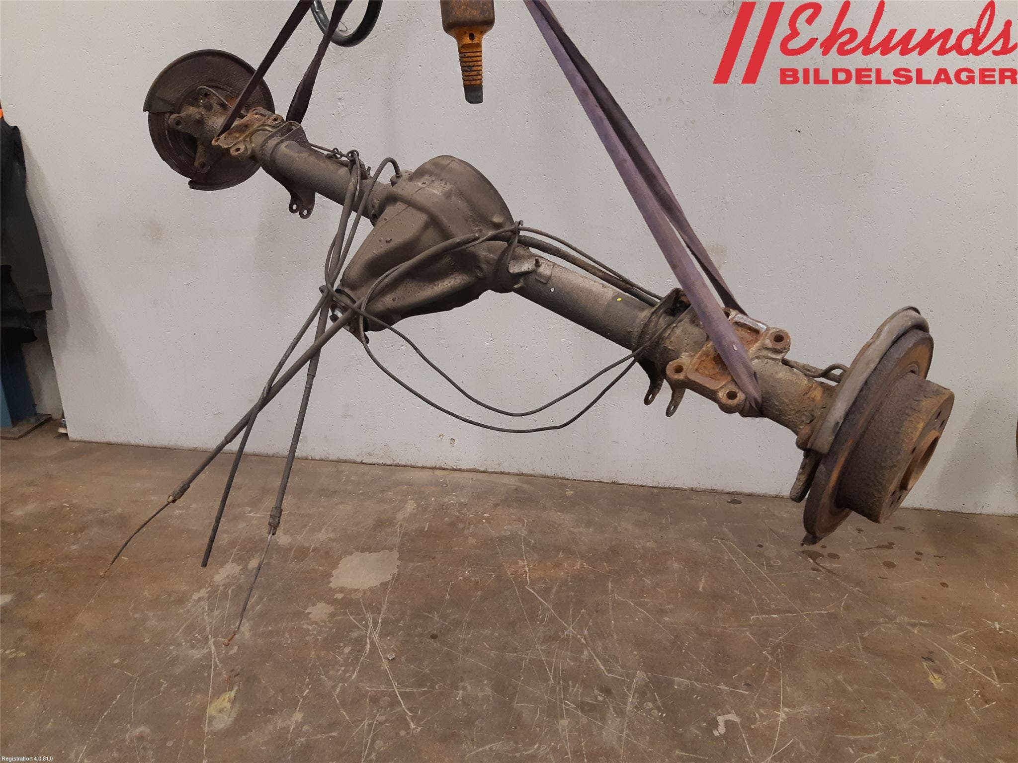 Volkswagen VW CRAFTER 06-16 Bakaxel