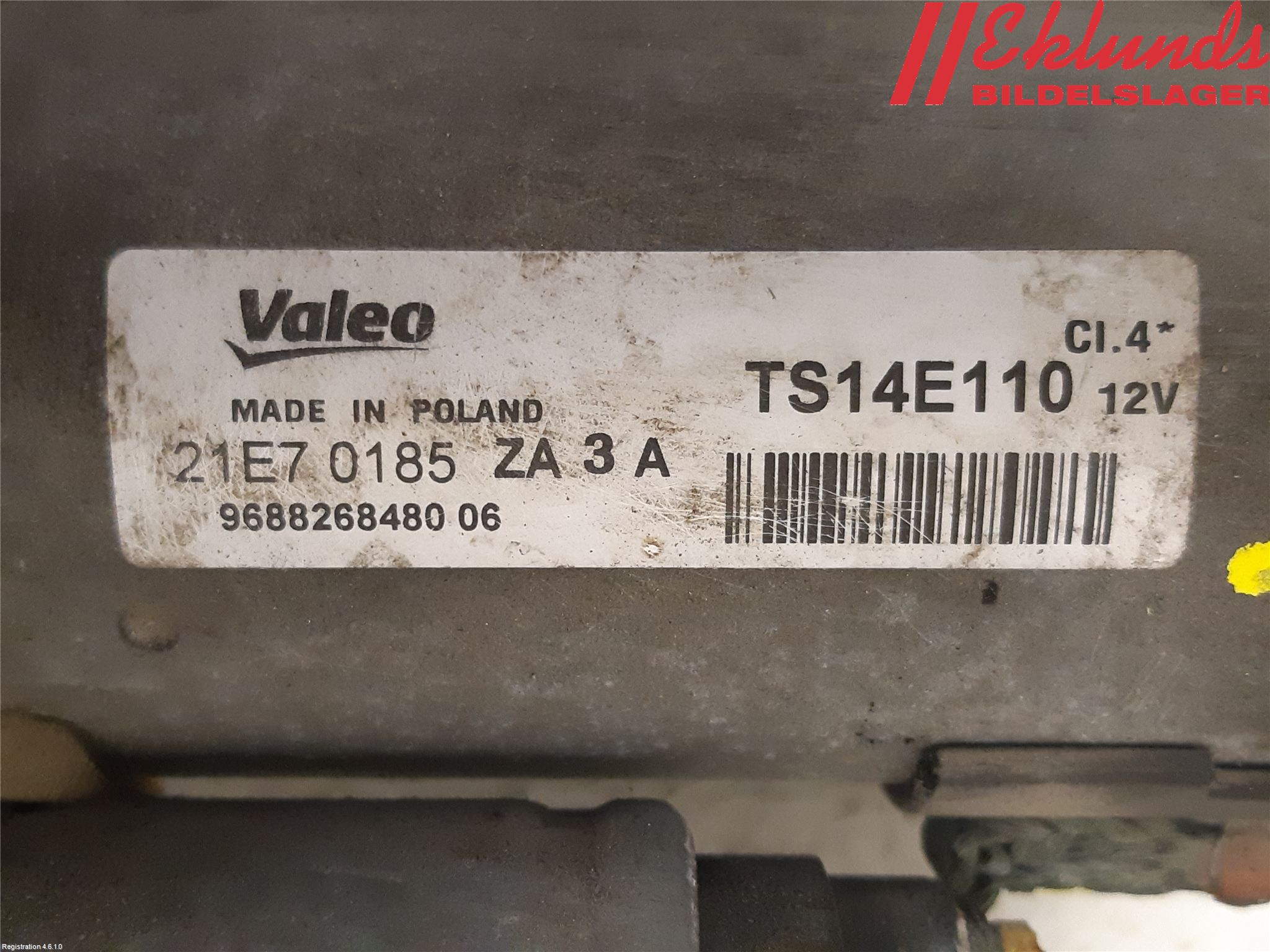 Citroen BERLINGO 08-18 Startmotor Diesel