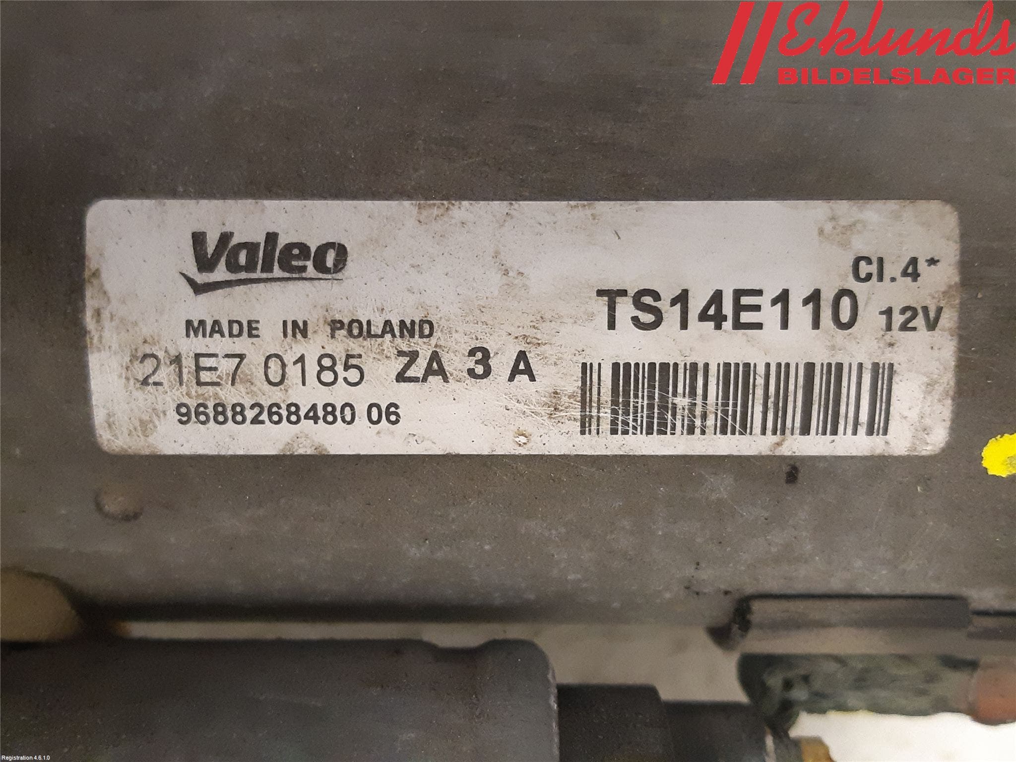 Citroen BERLINGO 08-18 Startmotor Diesel