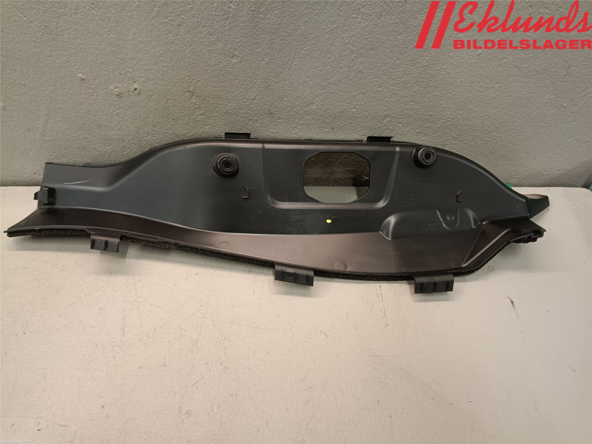 BMW i3 I01 13-22 Inr Plastd A-B-C Stolpe