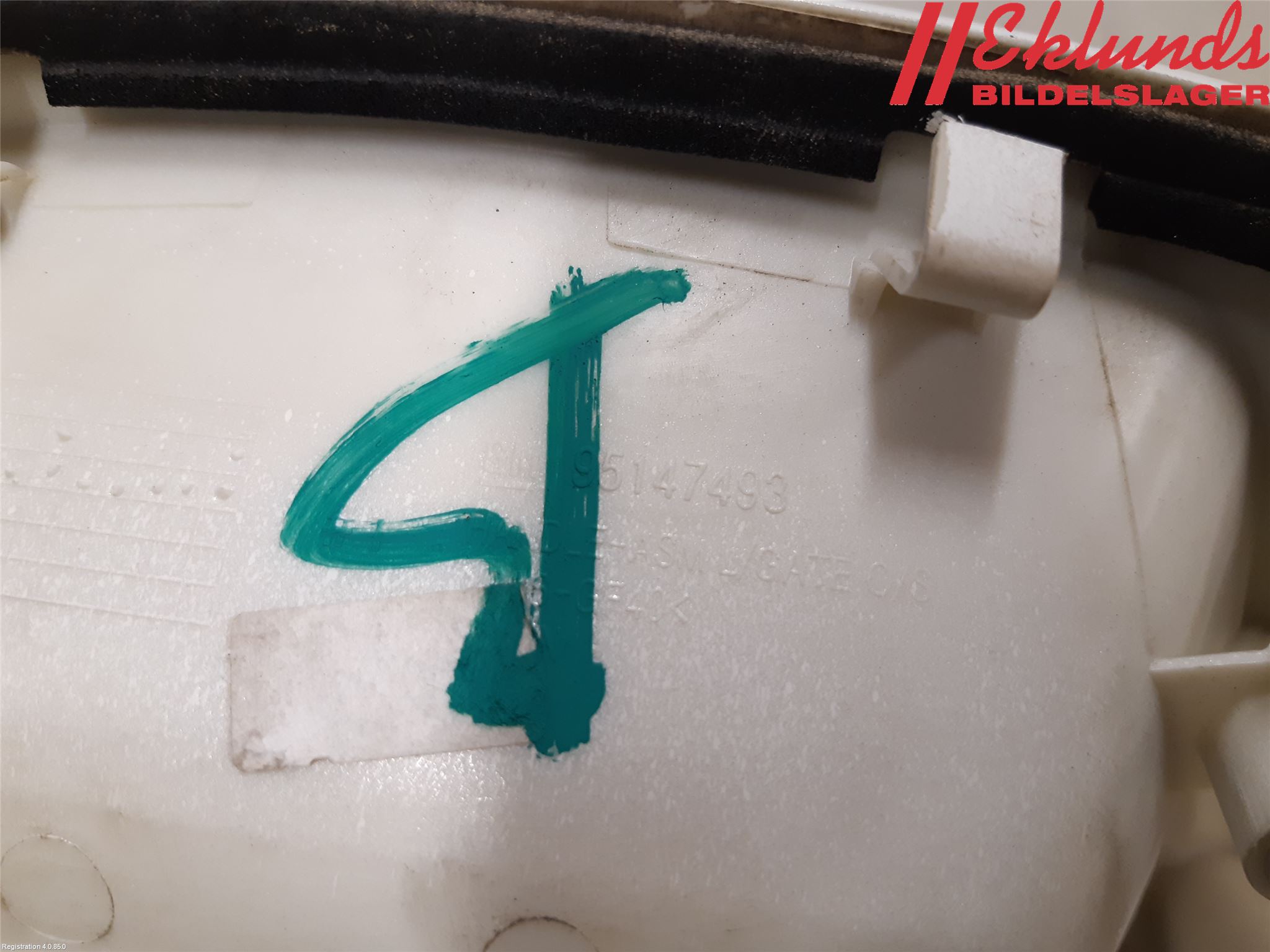 Opel MOKKA 13-20 Bakluckehandtag