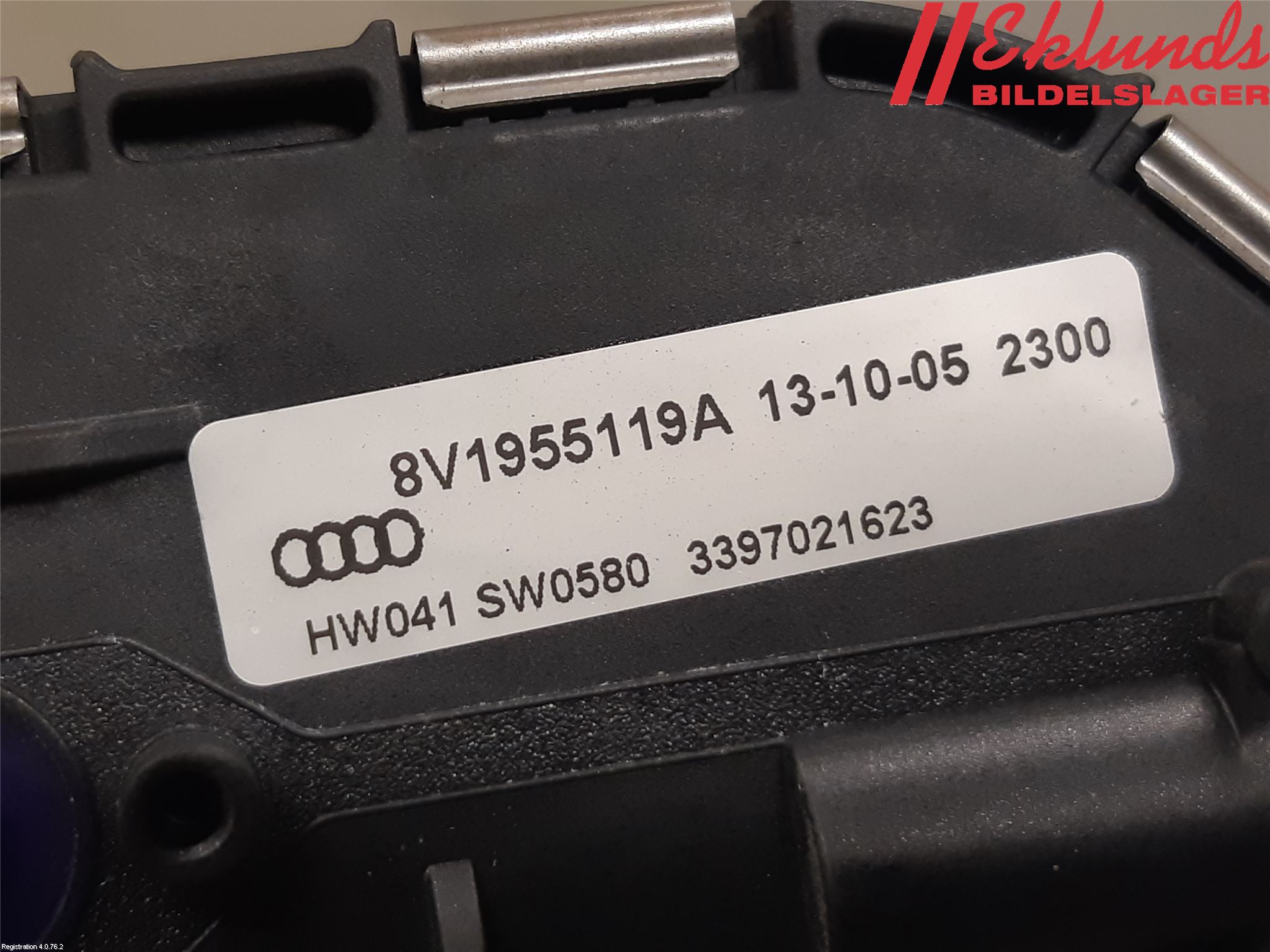 Audi A3/S3 8V 13-20 Torkarmotor Vindruta