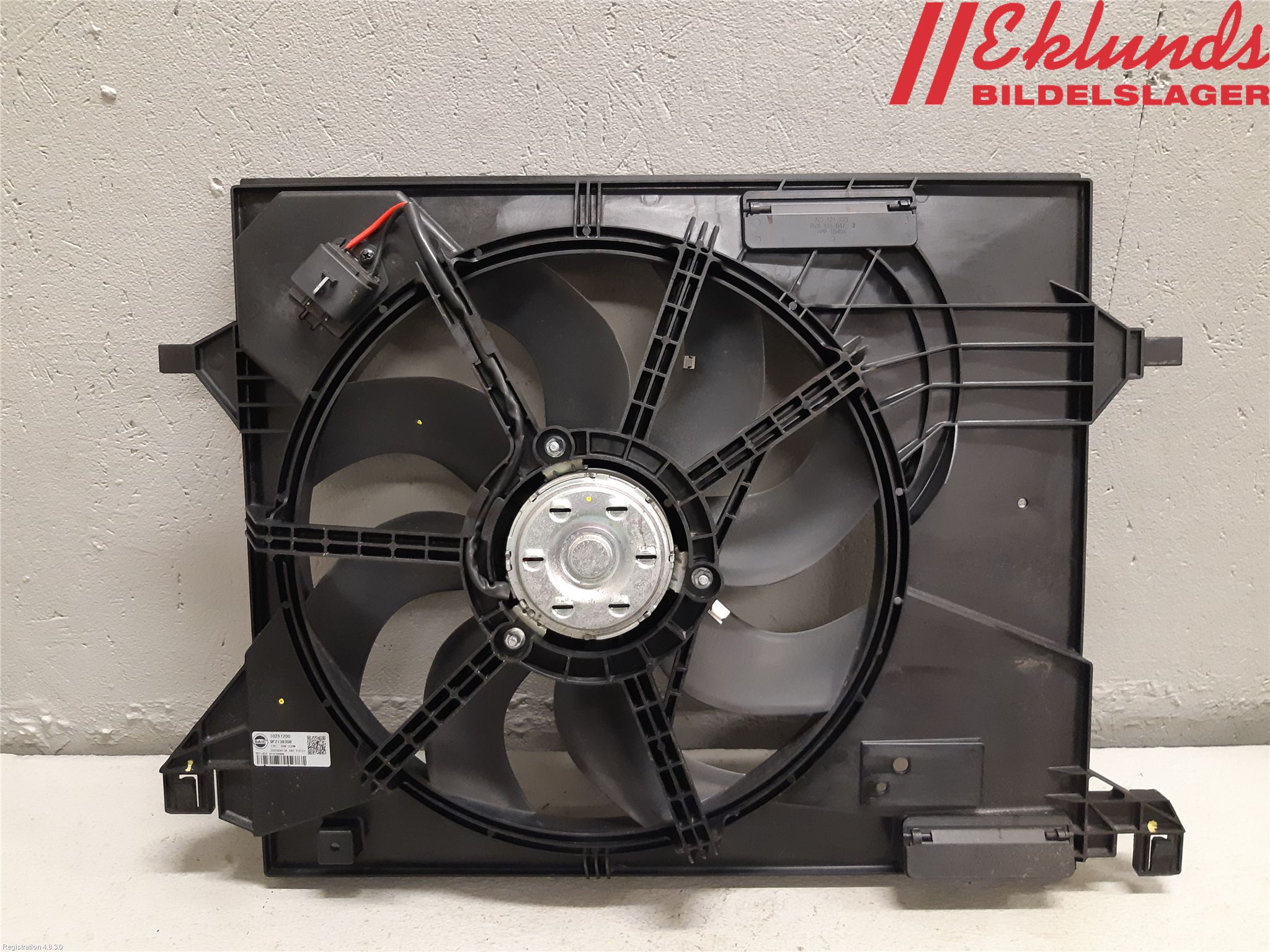 MG ZS EV 20- Kylfläkt El