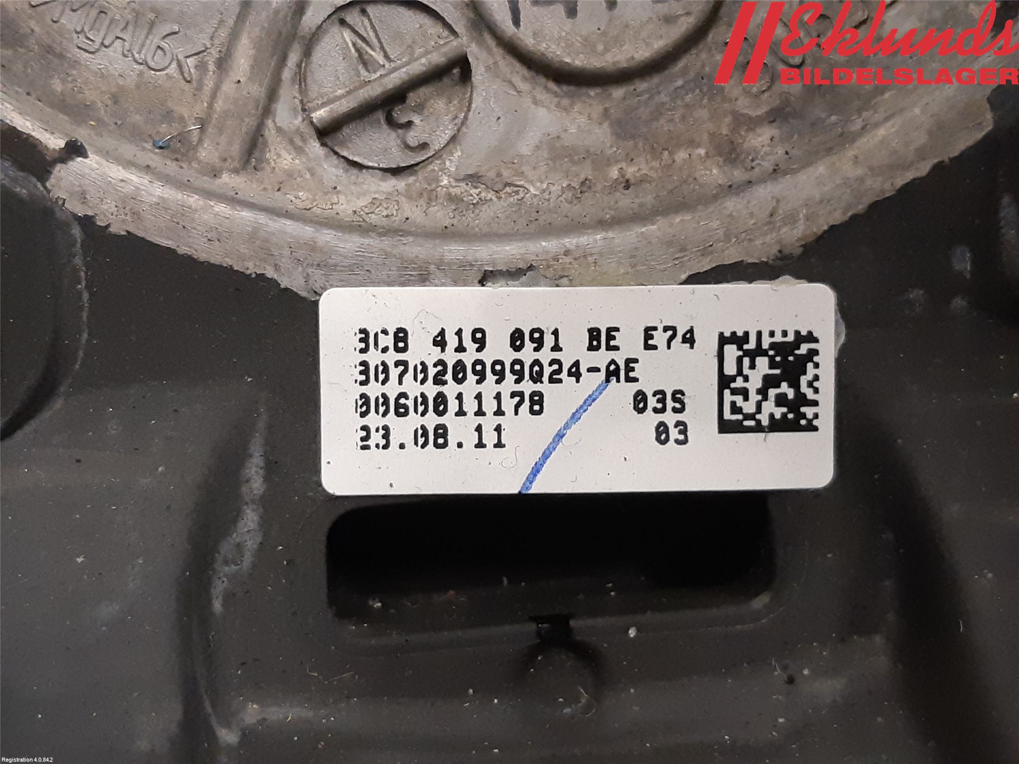 Volkswagen VW PASSAT 11-14 Ratt