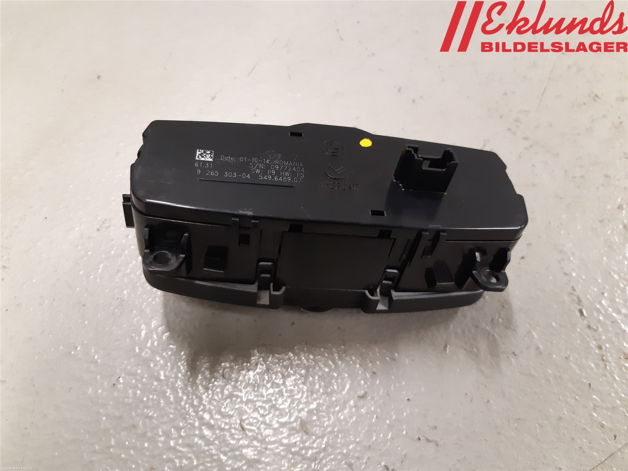 BMW 1 F20/F21 11-19 Strömställare Ljus