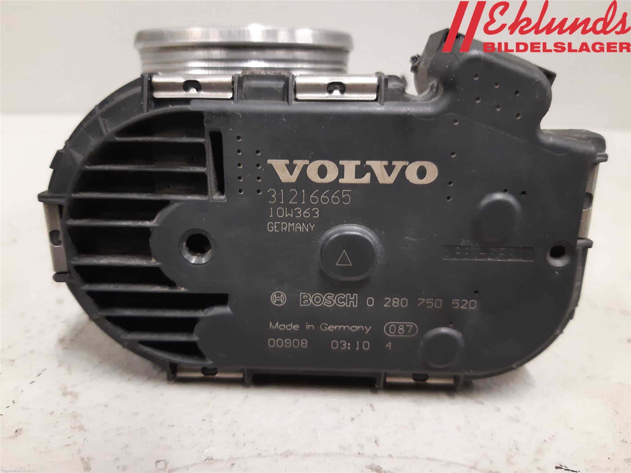 Volvo V70 08-13 Injspjällhus