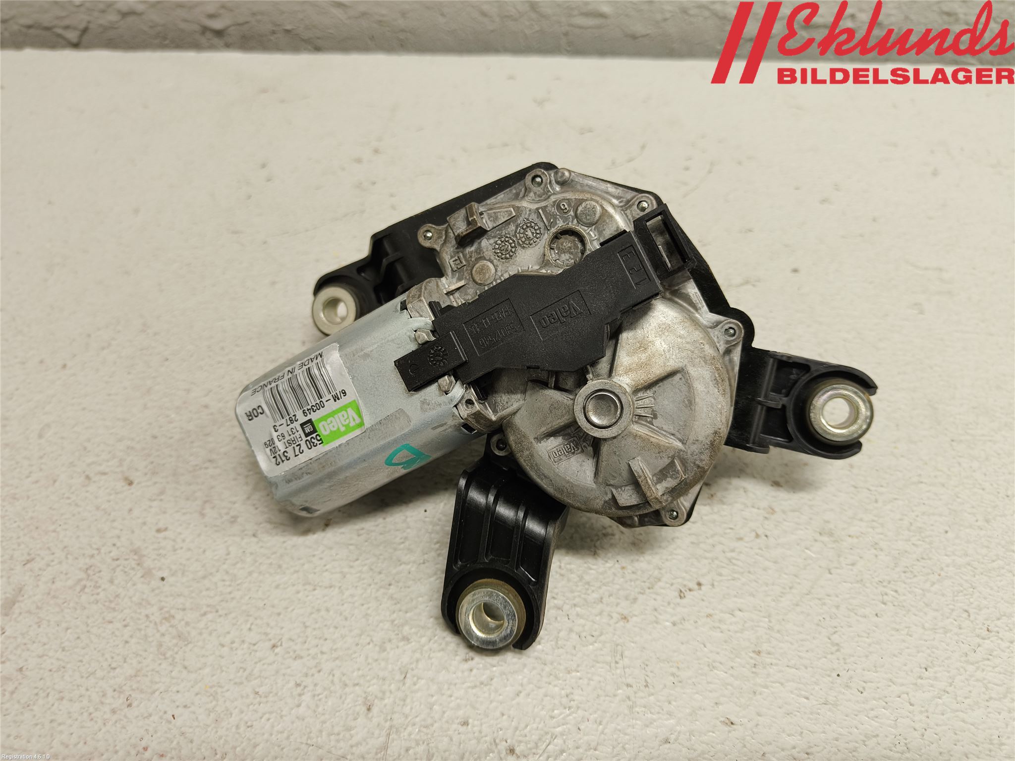 Opel CORSA D 07-14 Torkarmotor Baklucka