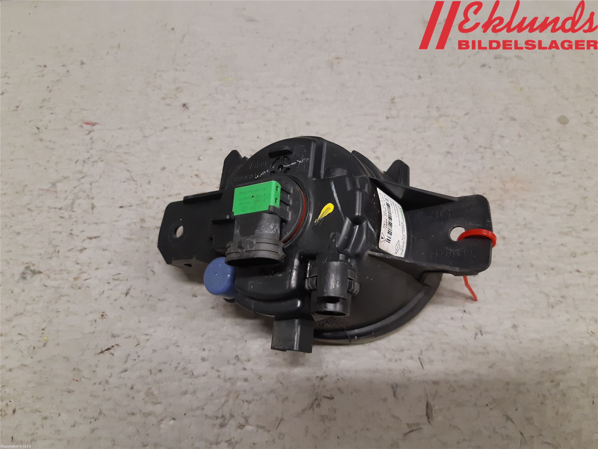 Renault CLIO III  09-12 Dimljus-Varselljus Fram