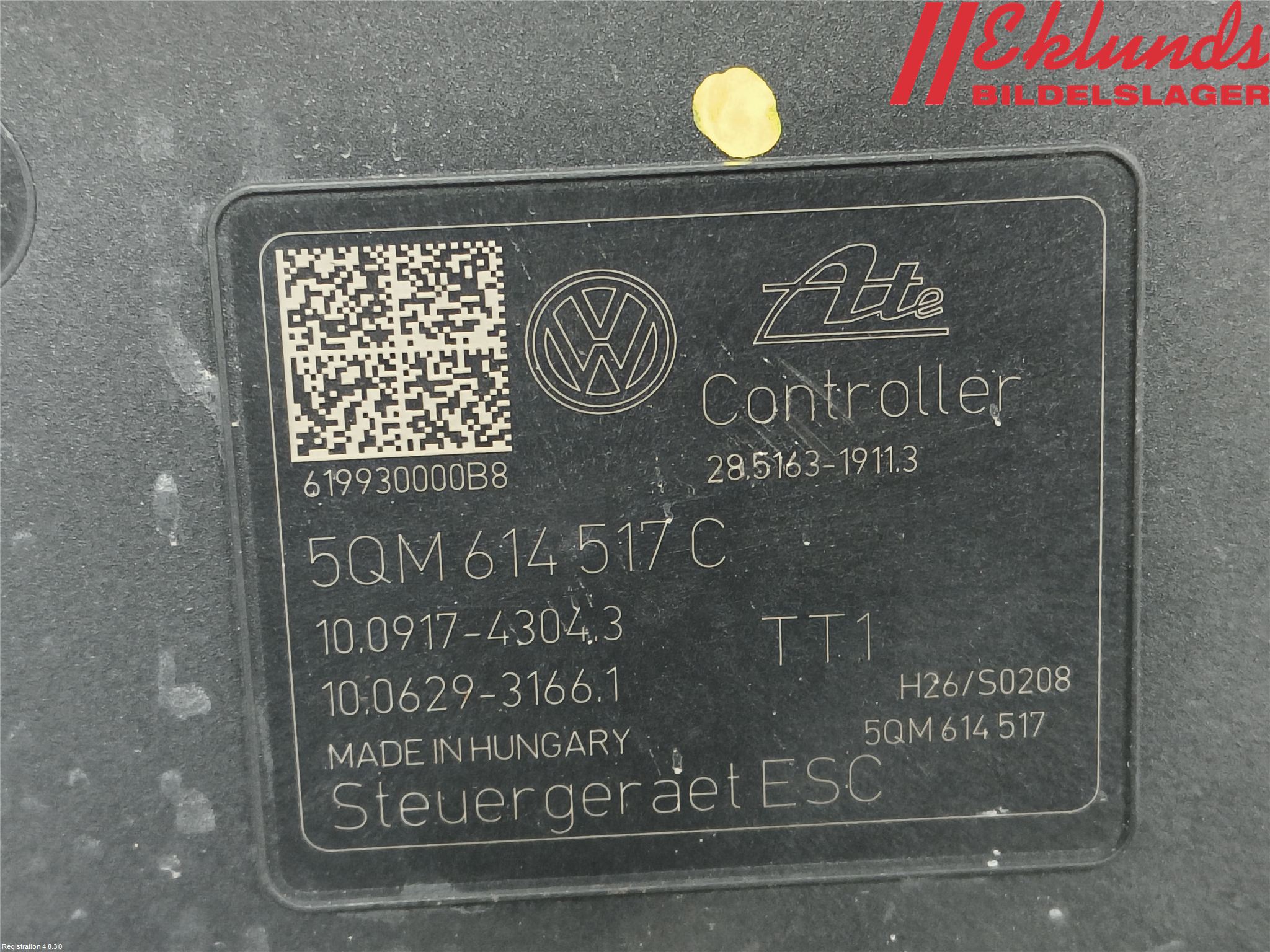 Volkswagen VW PASSAT 20-24 Abs Hydraulaggregat