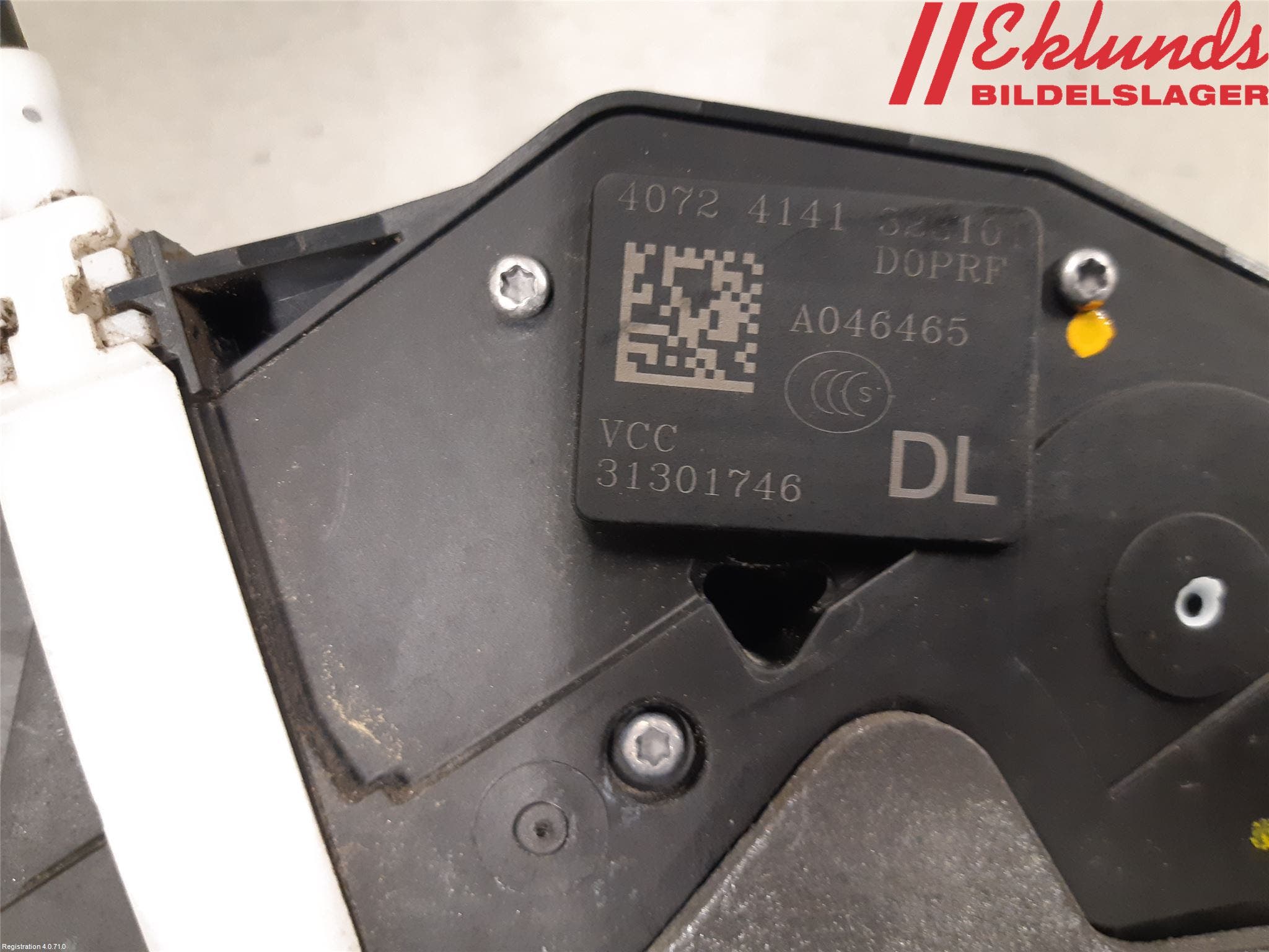 Volvo V60 11-13 Låskista-Dörrlås