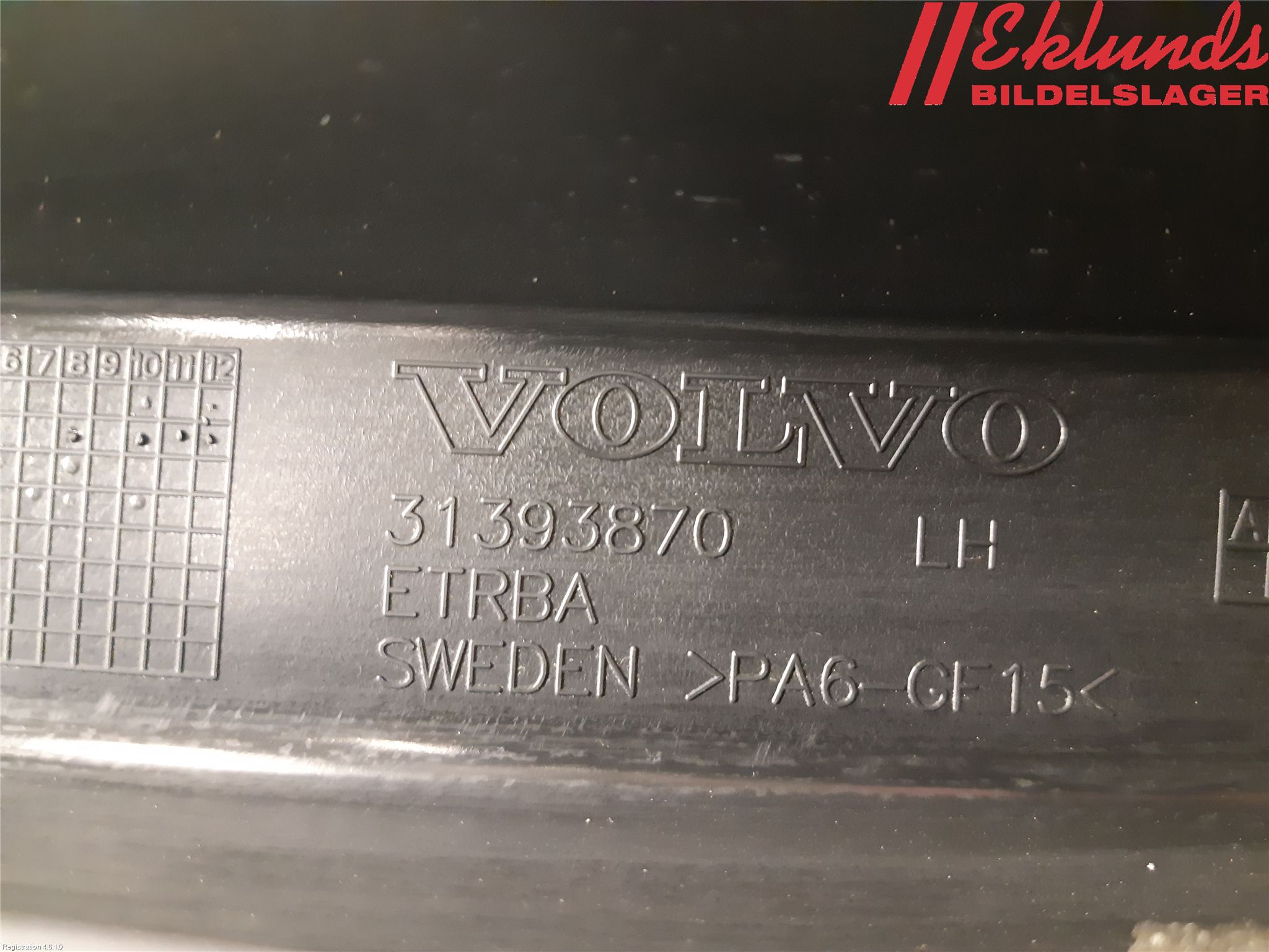 Volvo XC90/RECHARGE 16- Dörr Dekorlist Fram Vä