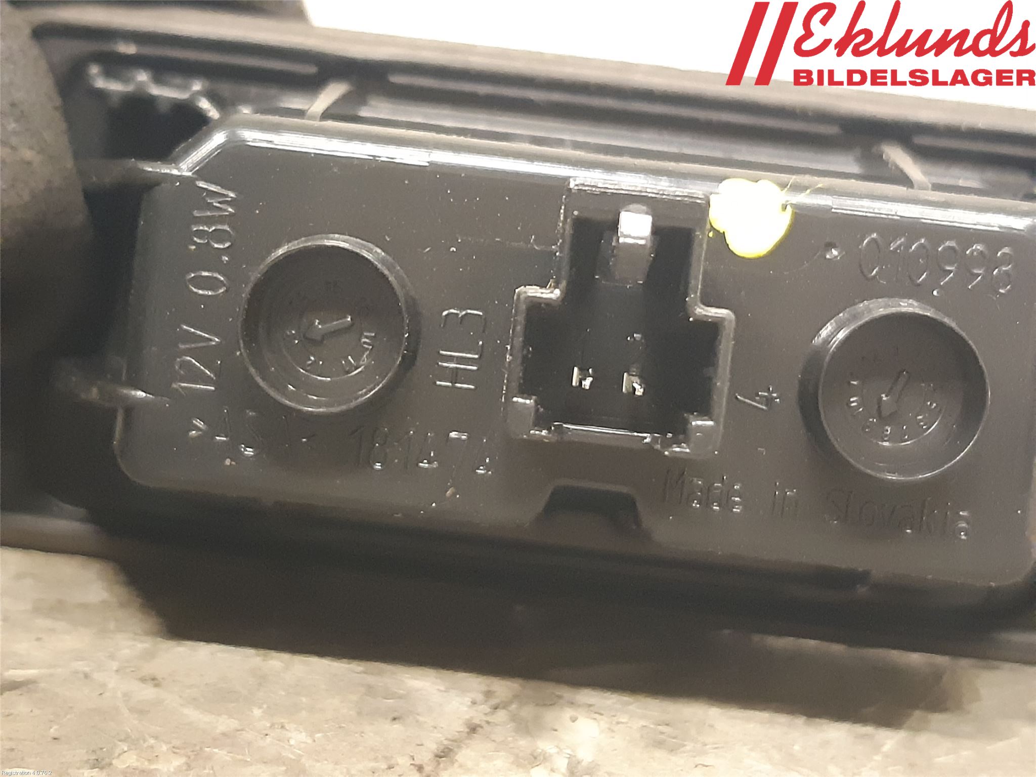 Audi A3/S3 8V 13-20 Skylt Belysning