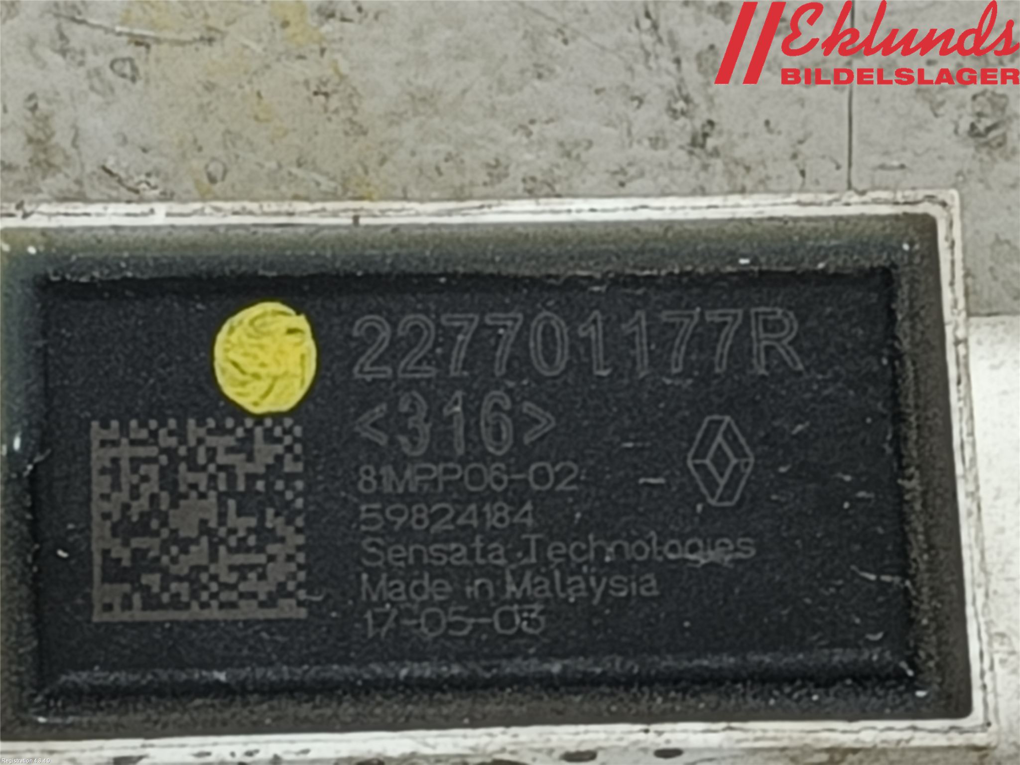 Nissan X-TRAIL 14-21 Givare Temp-Tryck Avgas