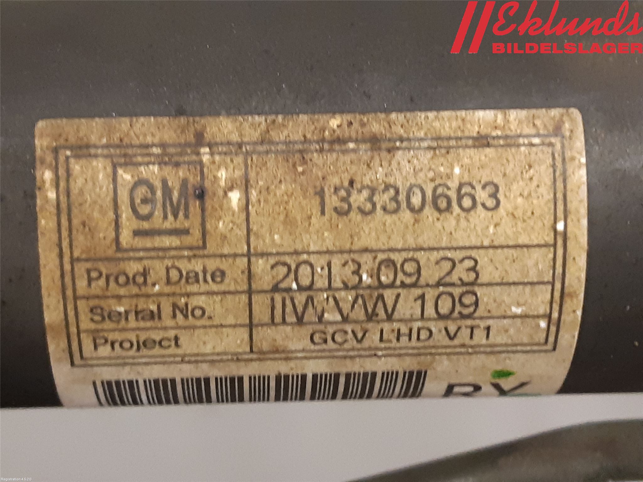 Opel ASTRA J 10-15 Styrväxel Servo -Snäcka