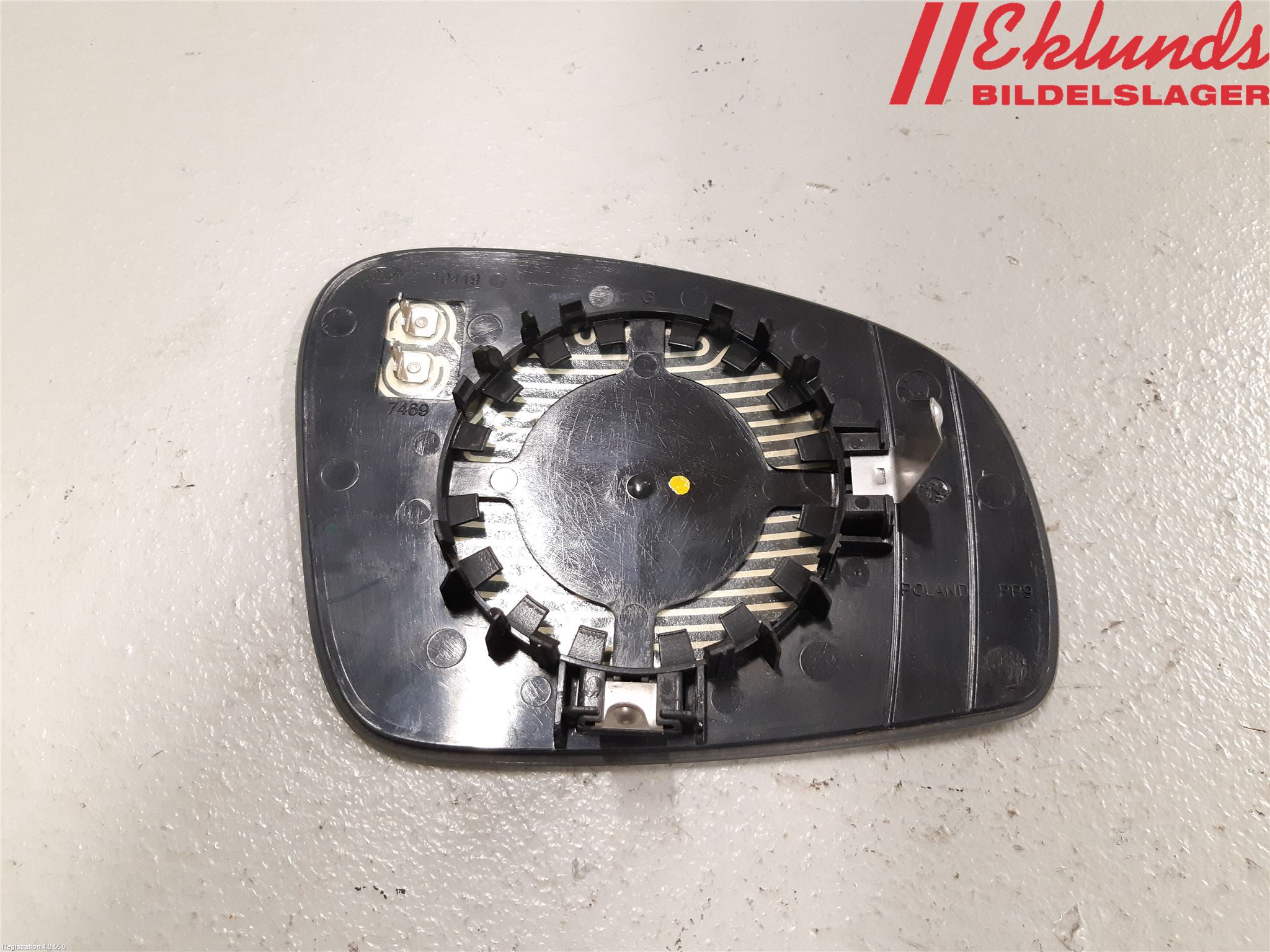 Skoda FABIA 07-14 Spegelglas Vä