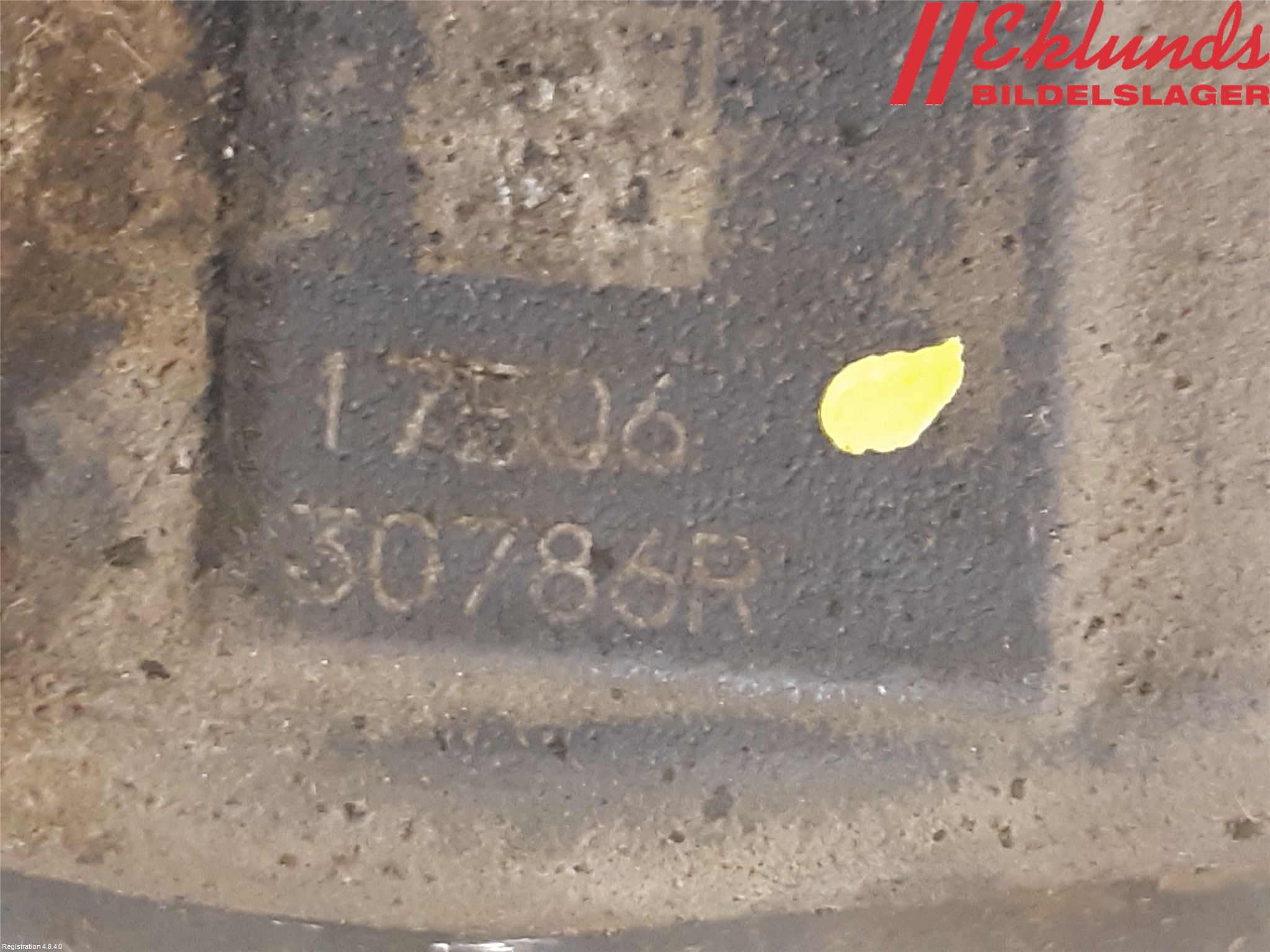 Tesla MODEL X 16- Bromsok Bak Höger