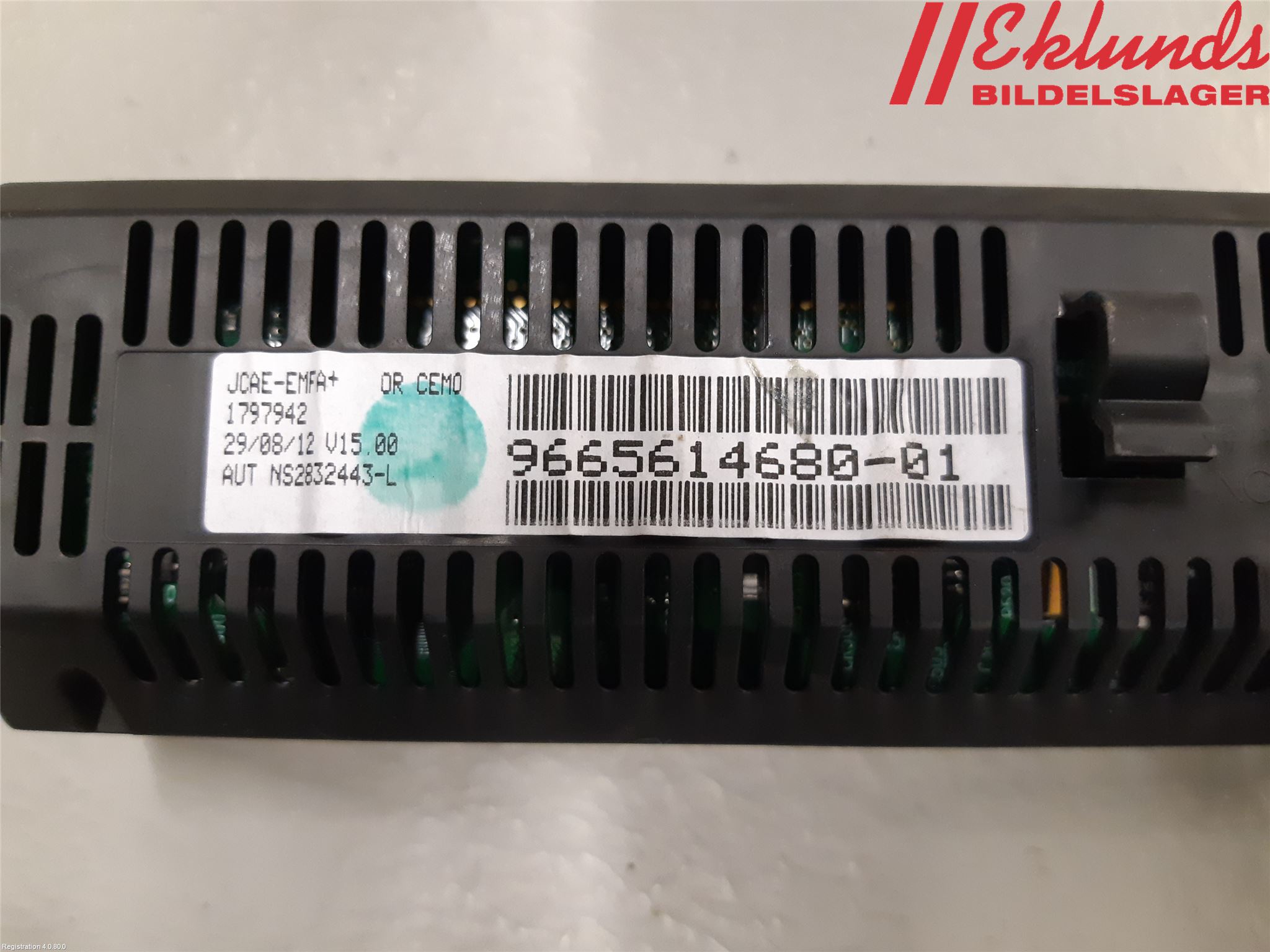 Peugeot EXPERT 07-14 Färddator