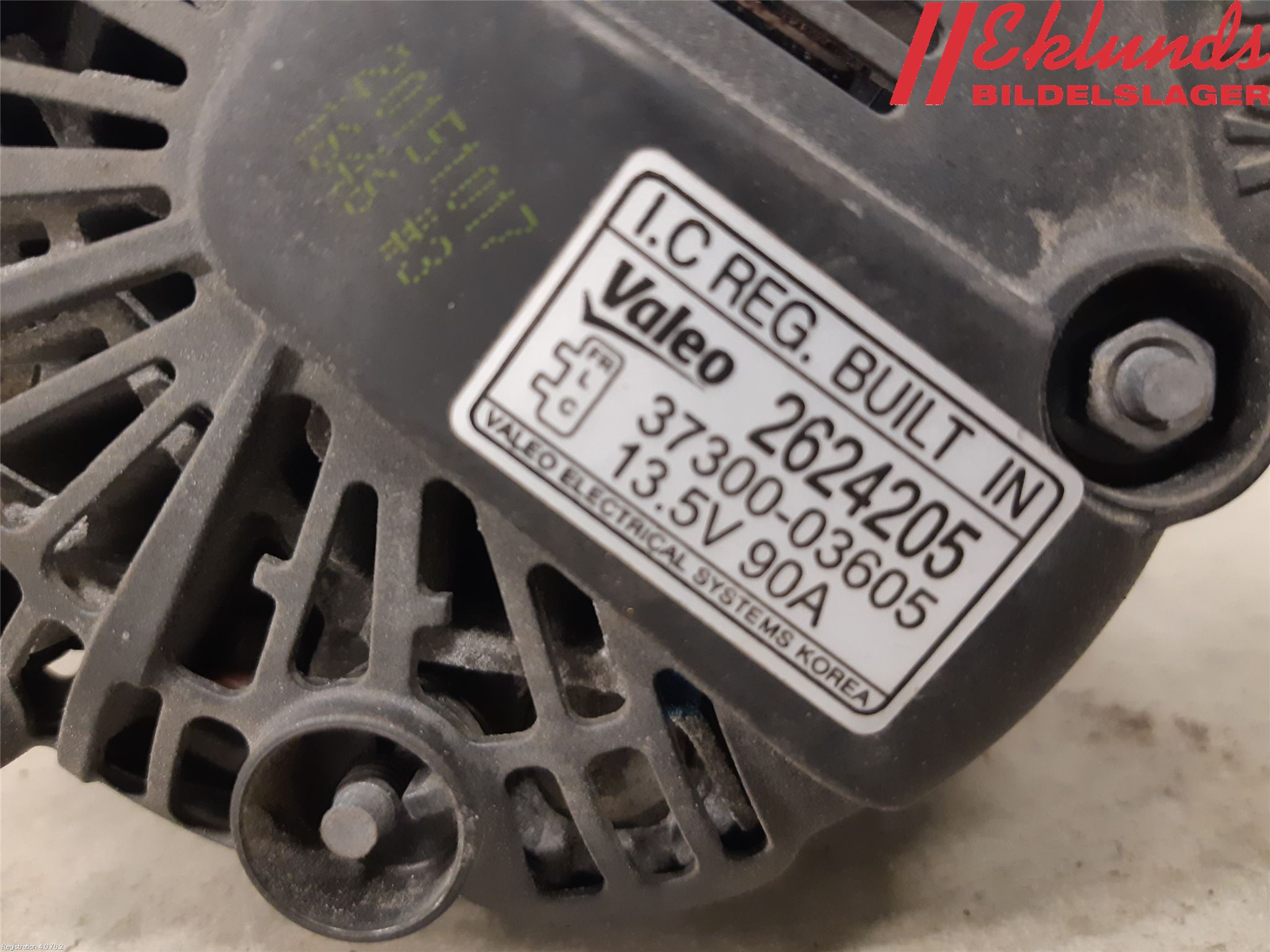 Kia RIO 12-16 Generator