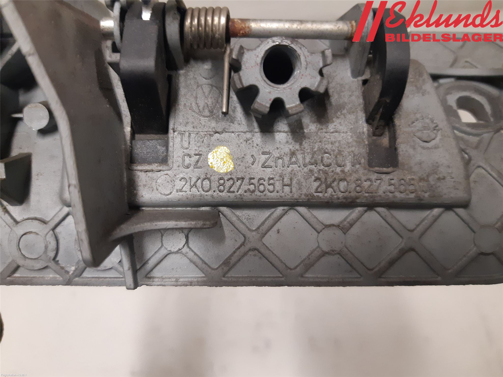 Volkswagen VW CADDY      04-10 Bakluckehandtag