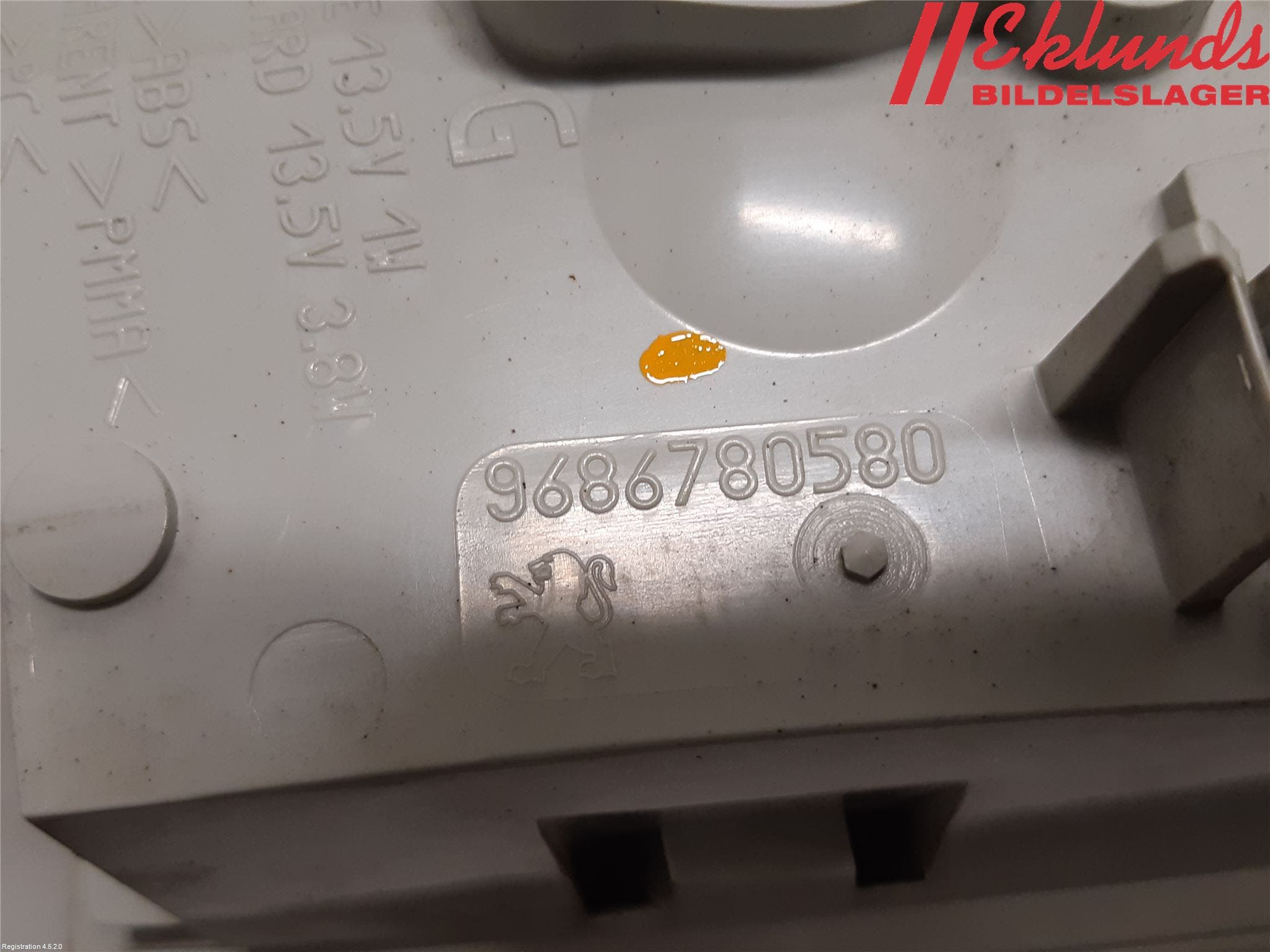 Peugeot 508 11-18 Bakljus Lucka Vä