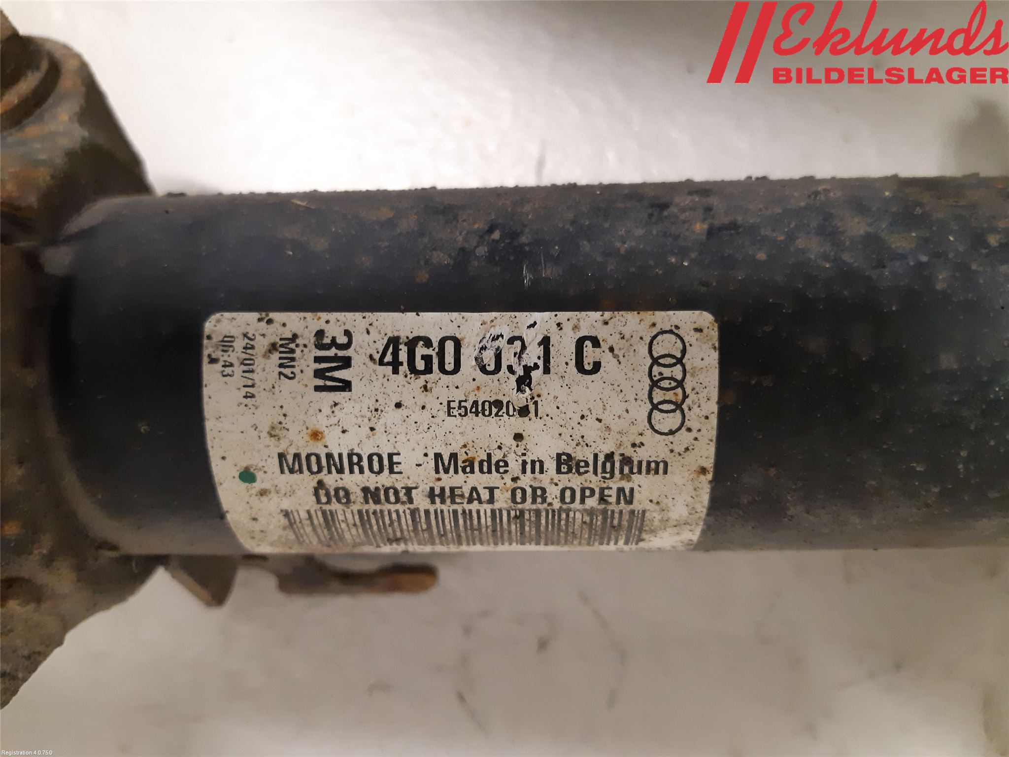 Audi A6/S6 4G 11-18 Fjäderben Fram Höger