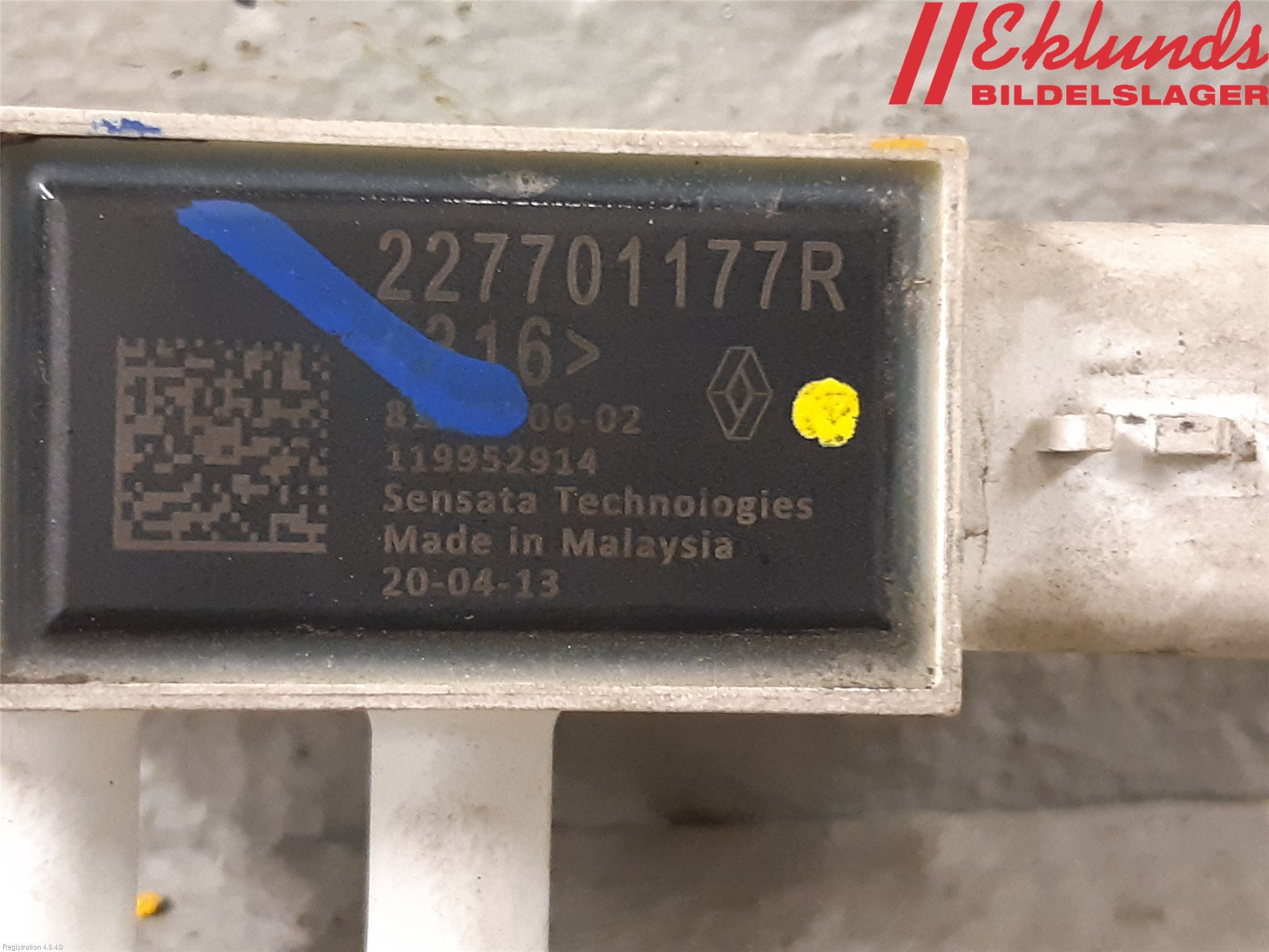 Fiat TALENTO 16- Sensor Avgas