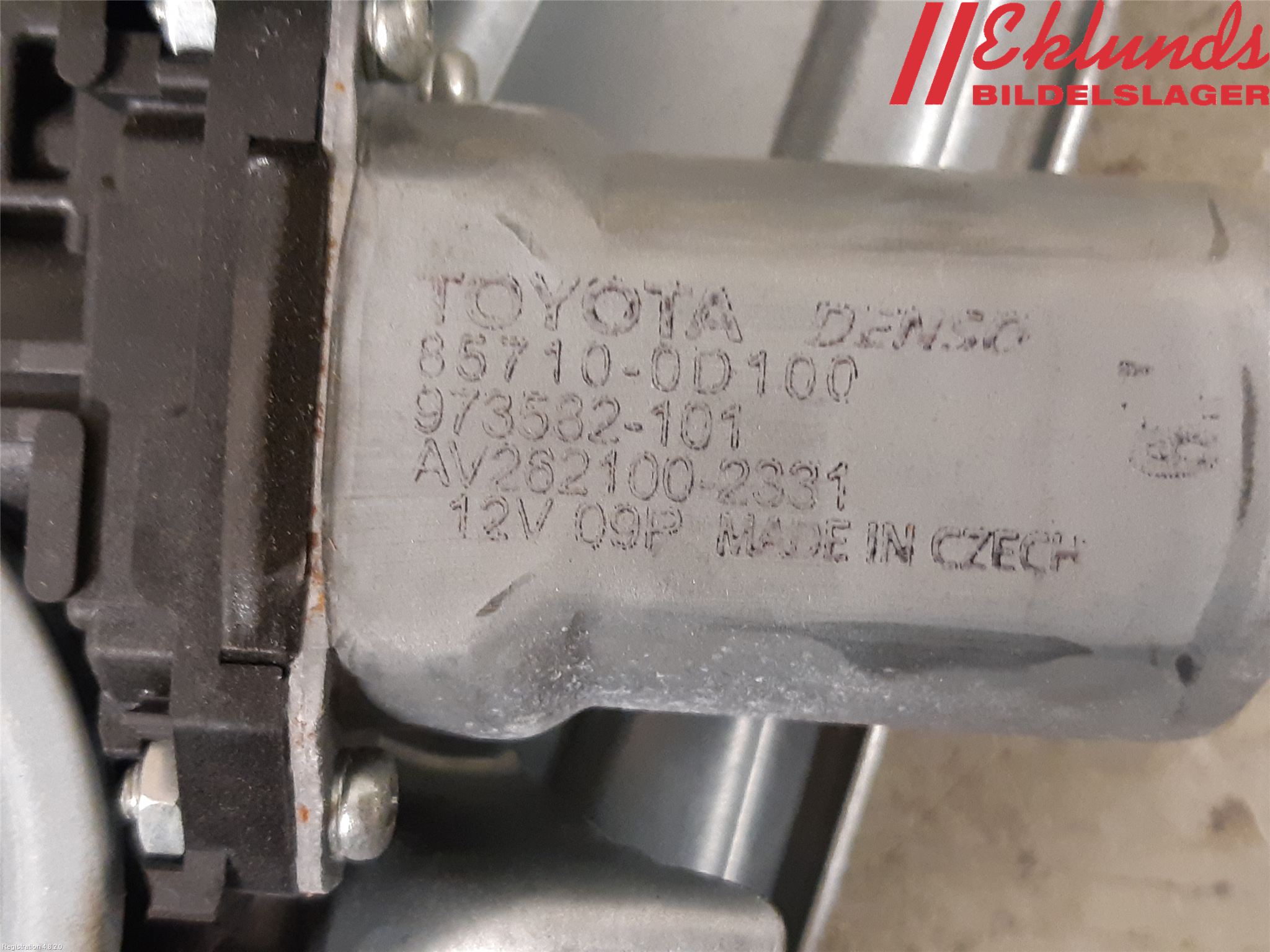 Toyota YARIS XP130 12-14 Fönsterhiss El Kompl