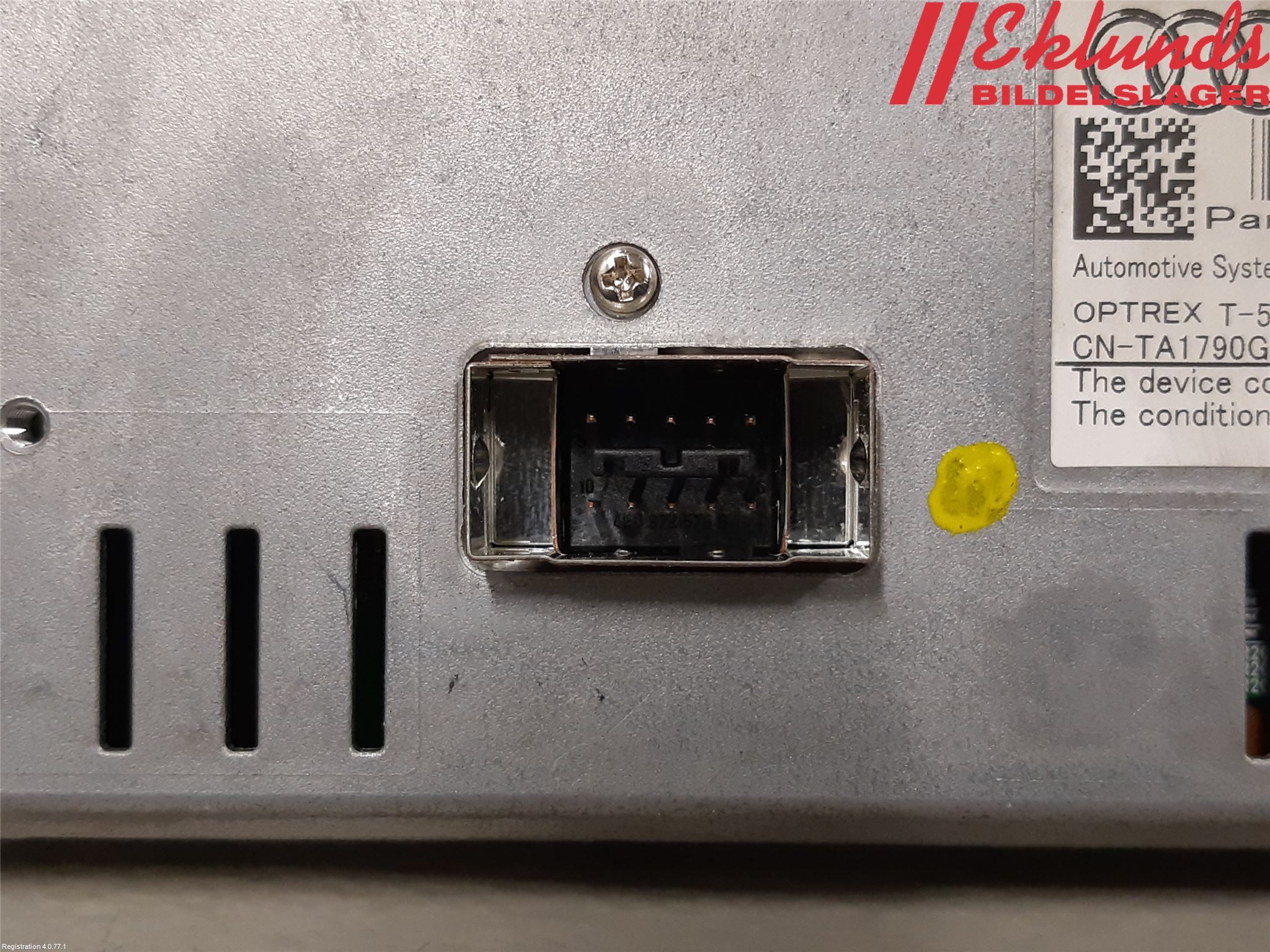 Audi A4/S4 08-11 Multifunktionsdisplay