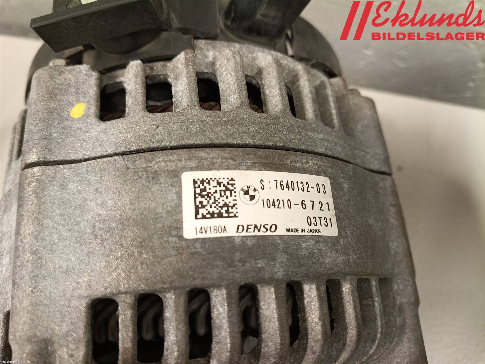 BMW X3 F25 10-17 Generator