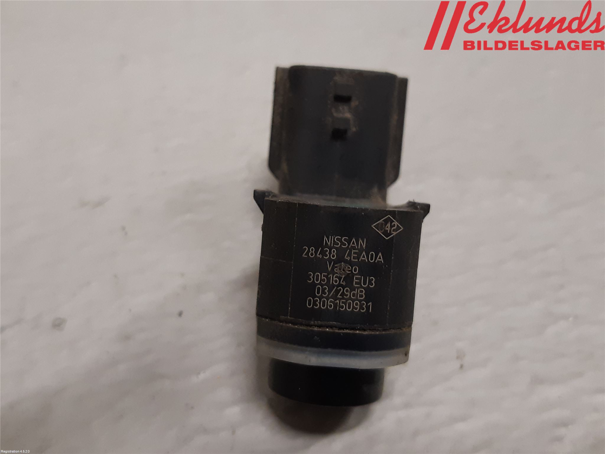 Nissan QASHQAI 14-17 Parkeringshjälp Backsensor