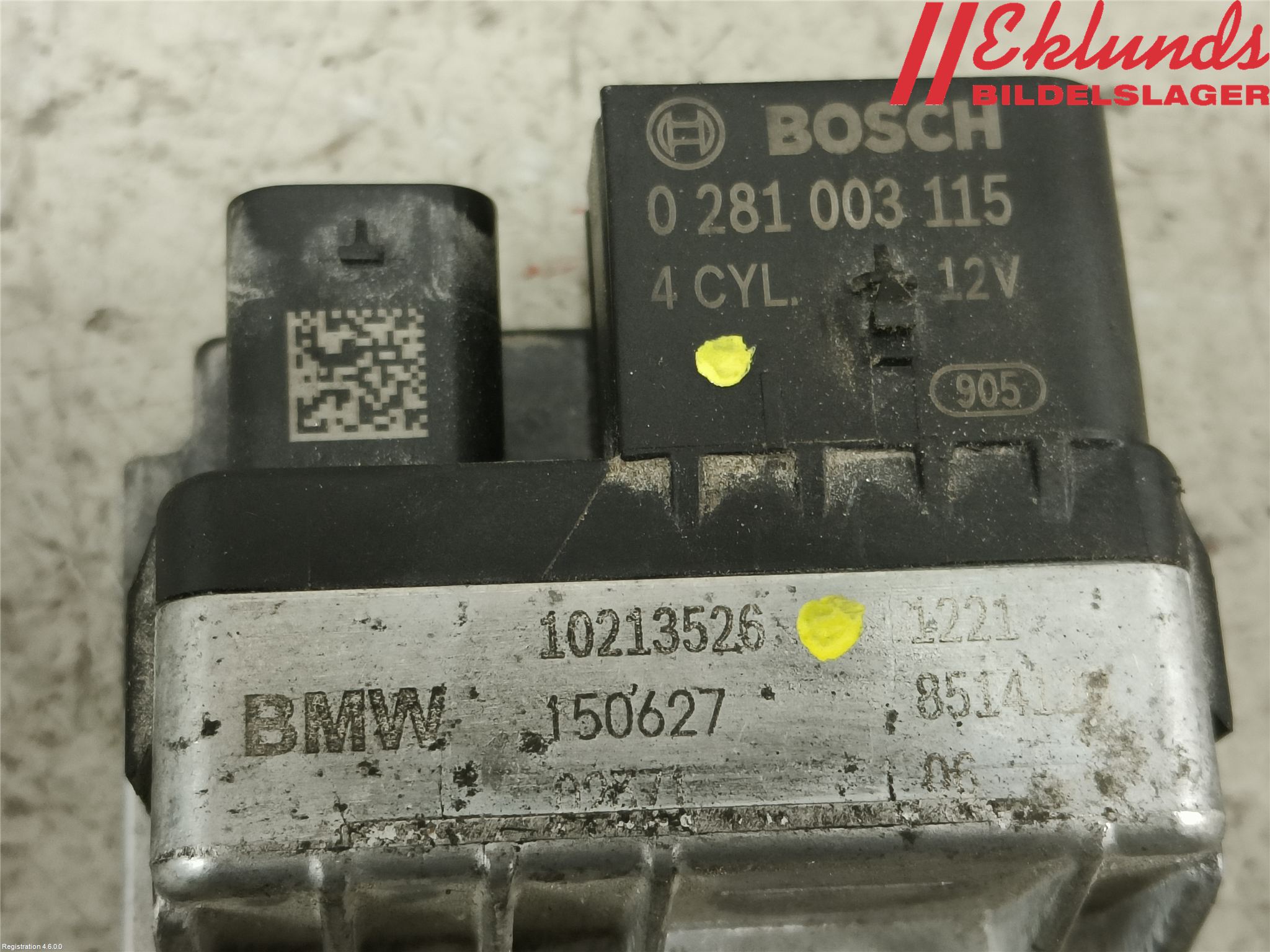 BMW 3 F30/F31/F80 12-19 Relä Glödning Diesel