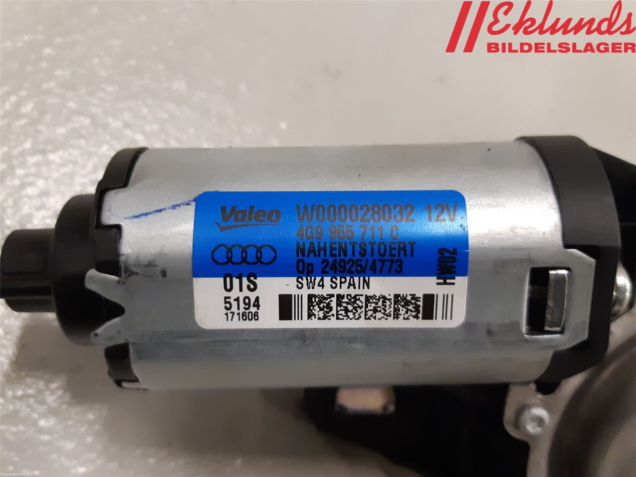 Audi A6 ALLROAD 12-18 Torkarmotor Baklucka