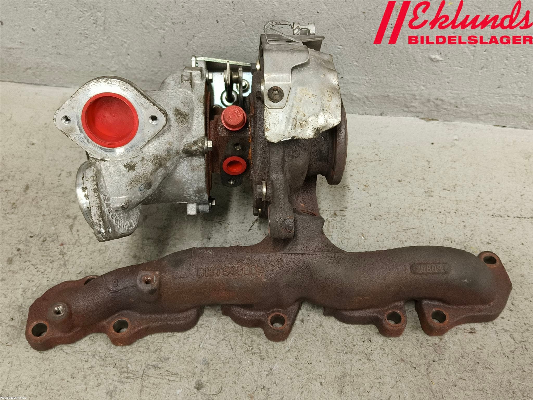 Volkswagen VW CADDY 16-20 Turboaggregat