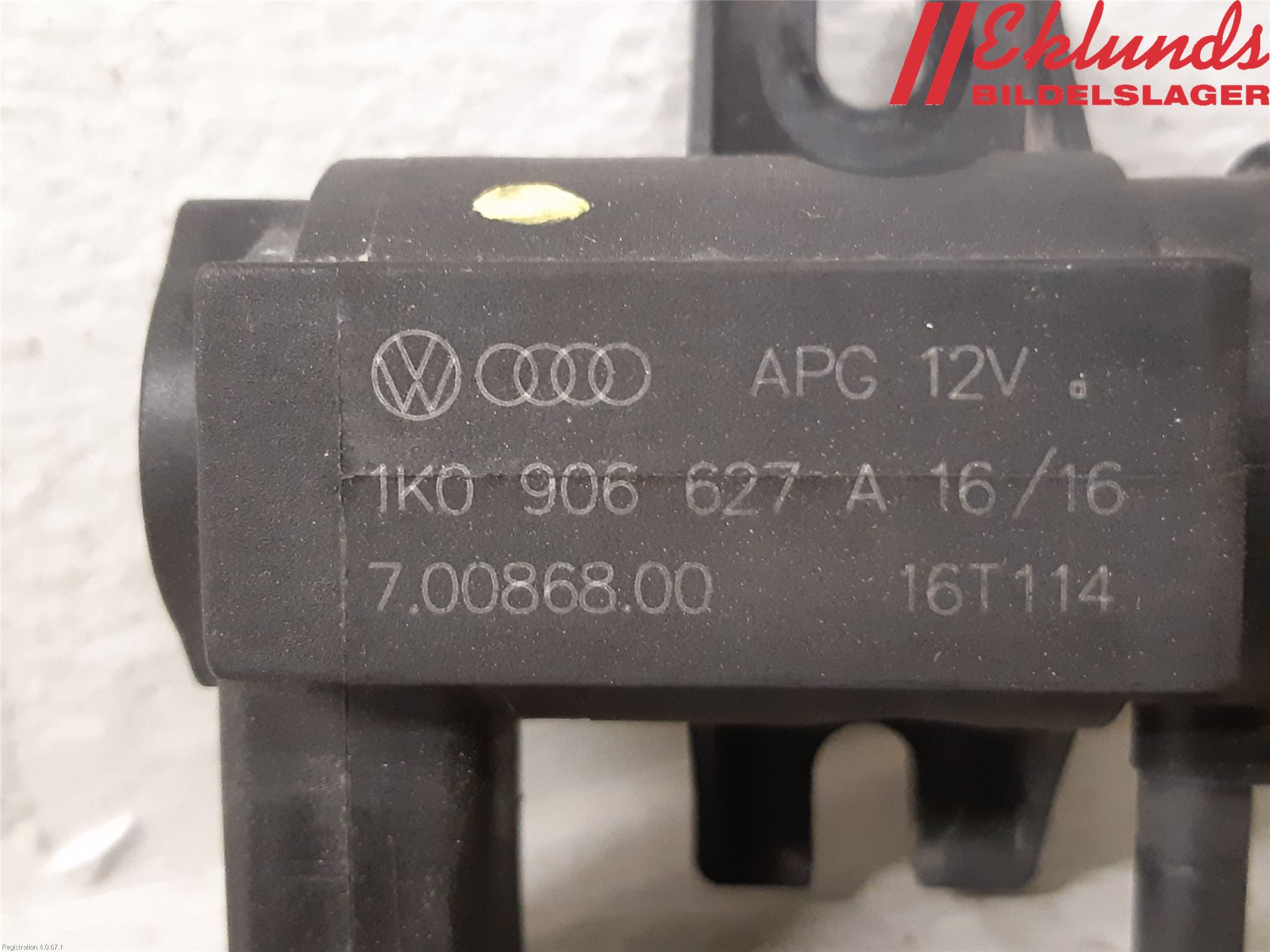 Volkswagen VW CRAFTER 06-16 Vakuumventil