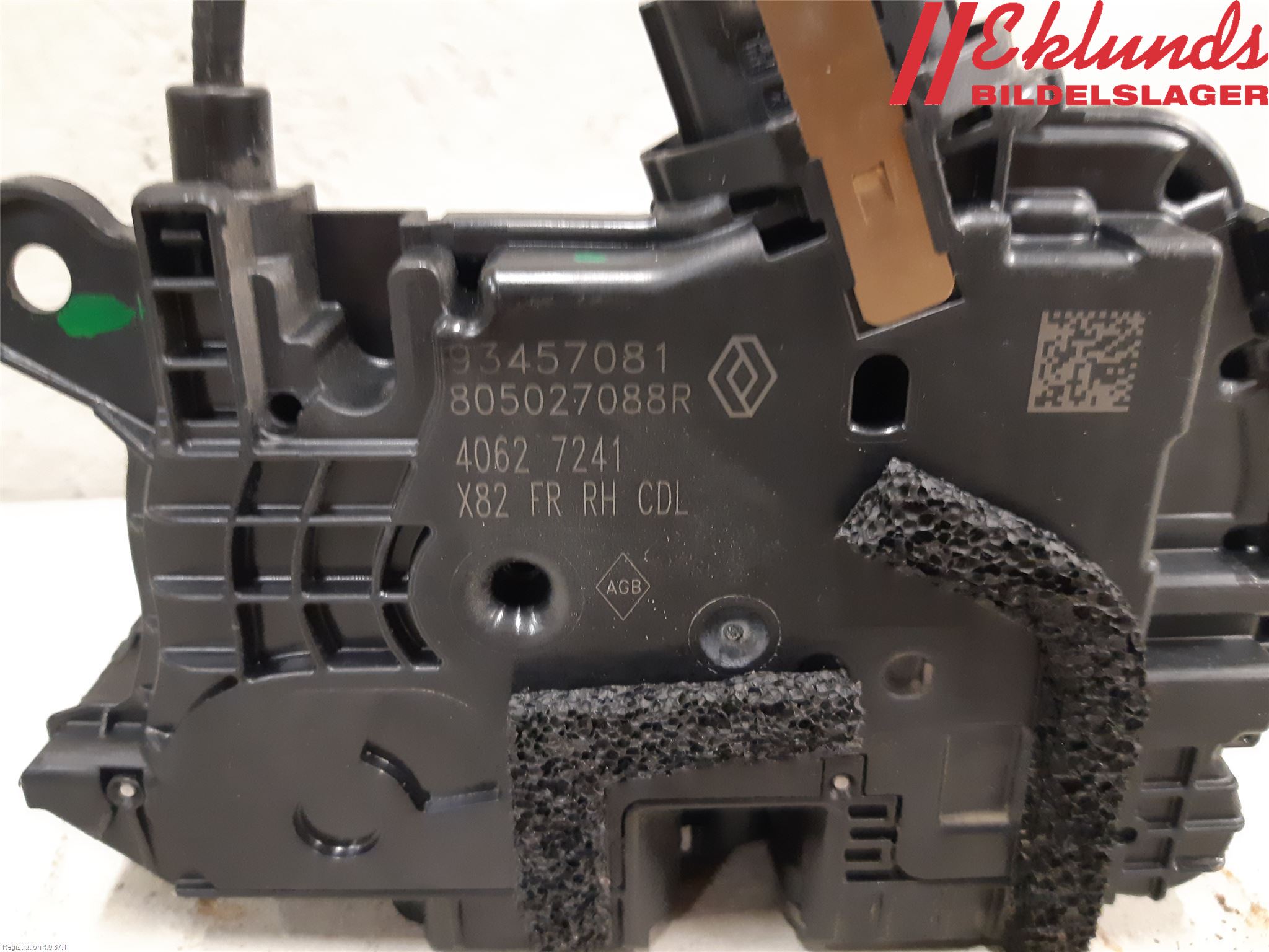 Renault TRAFIC/E-TECH 15- Låskista-Dörrlås