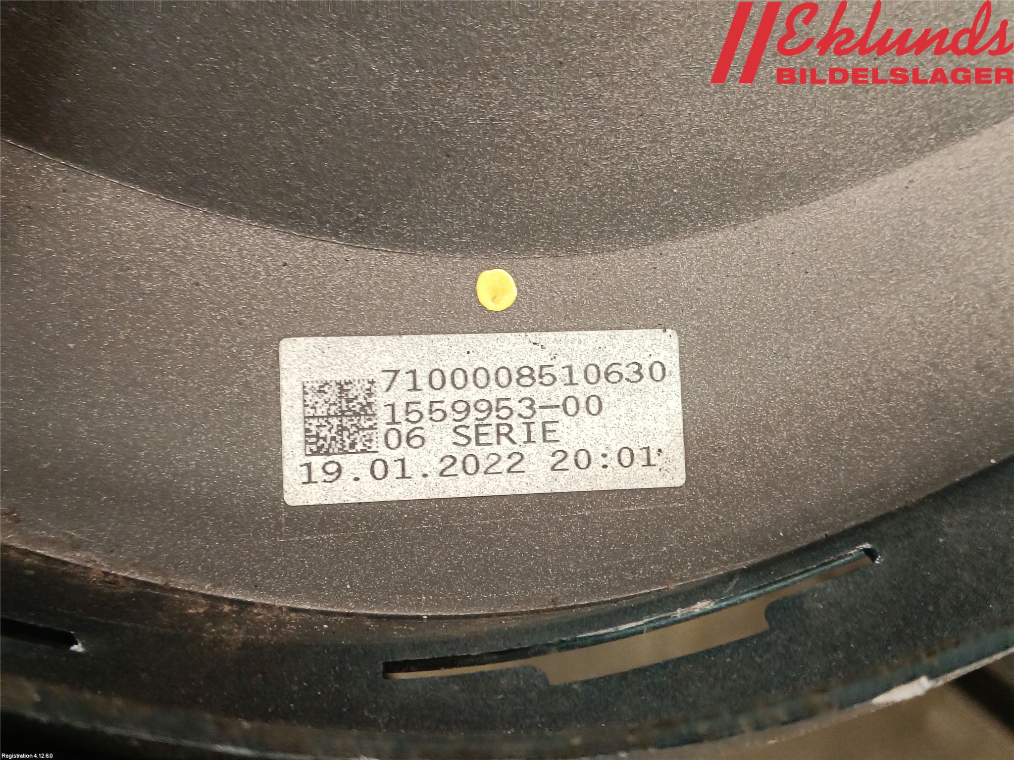 BMW i3 I01 13-22 Skärm Bak Höger