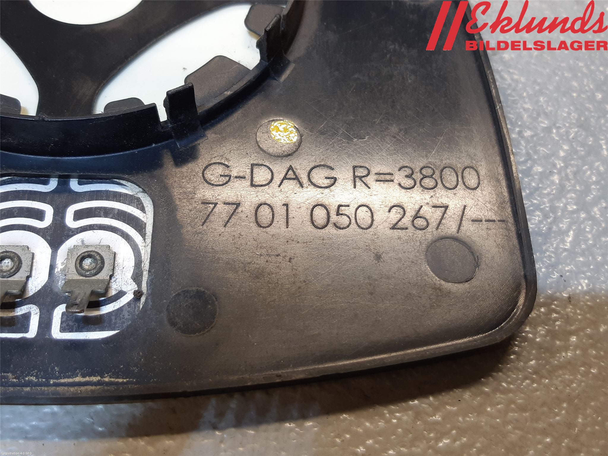 Opel VIVARO 01-14 Spegelglas Vä