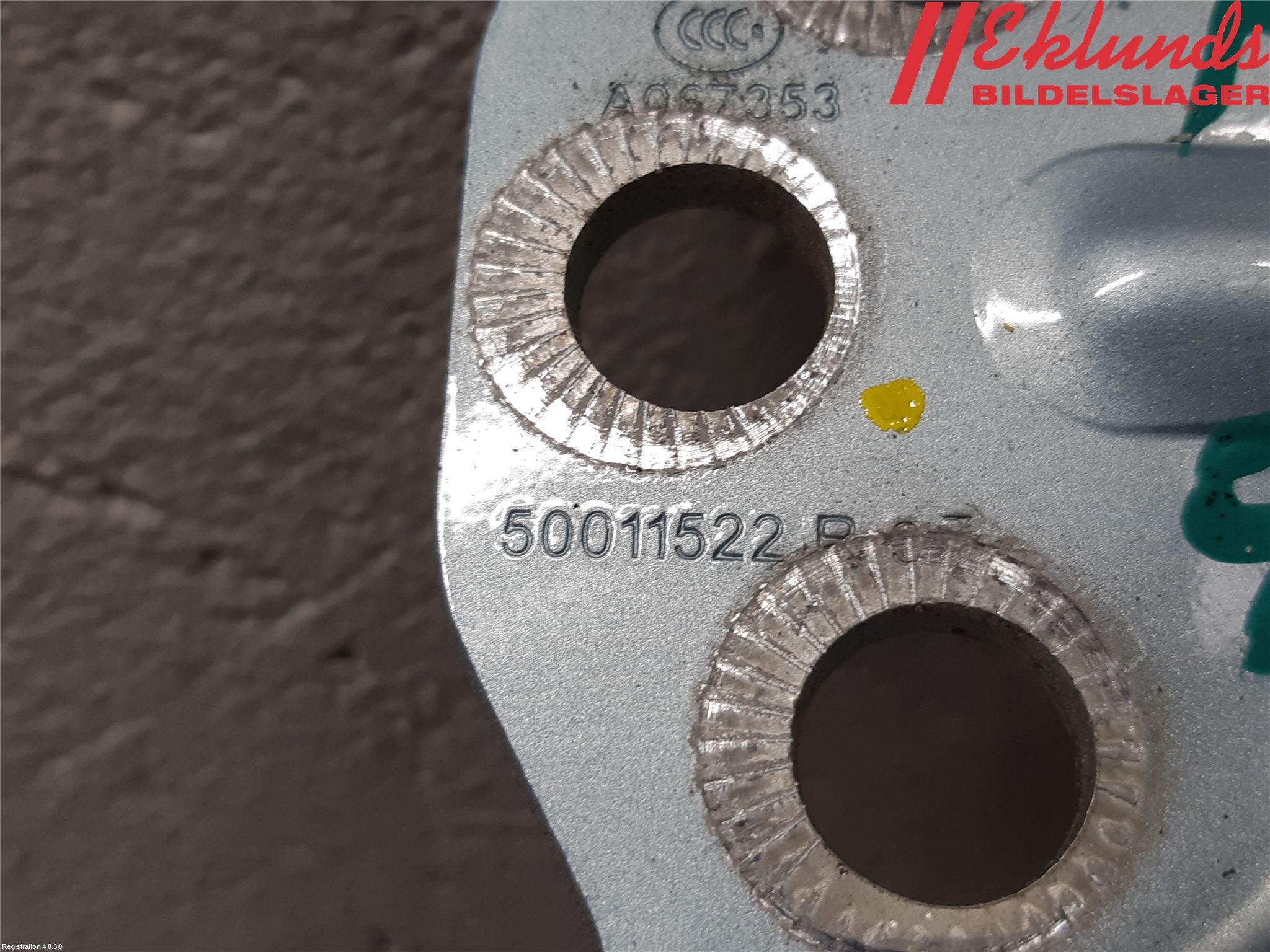 MG ZS EV 20- Dörrgångjärn