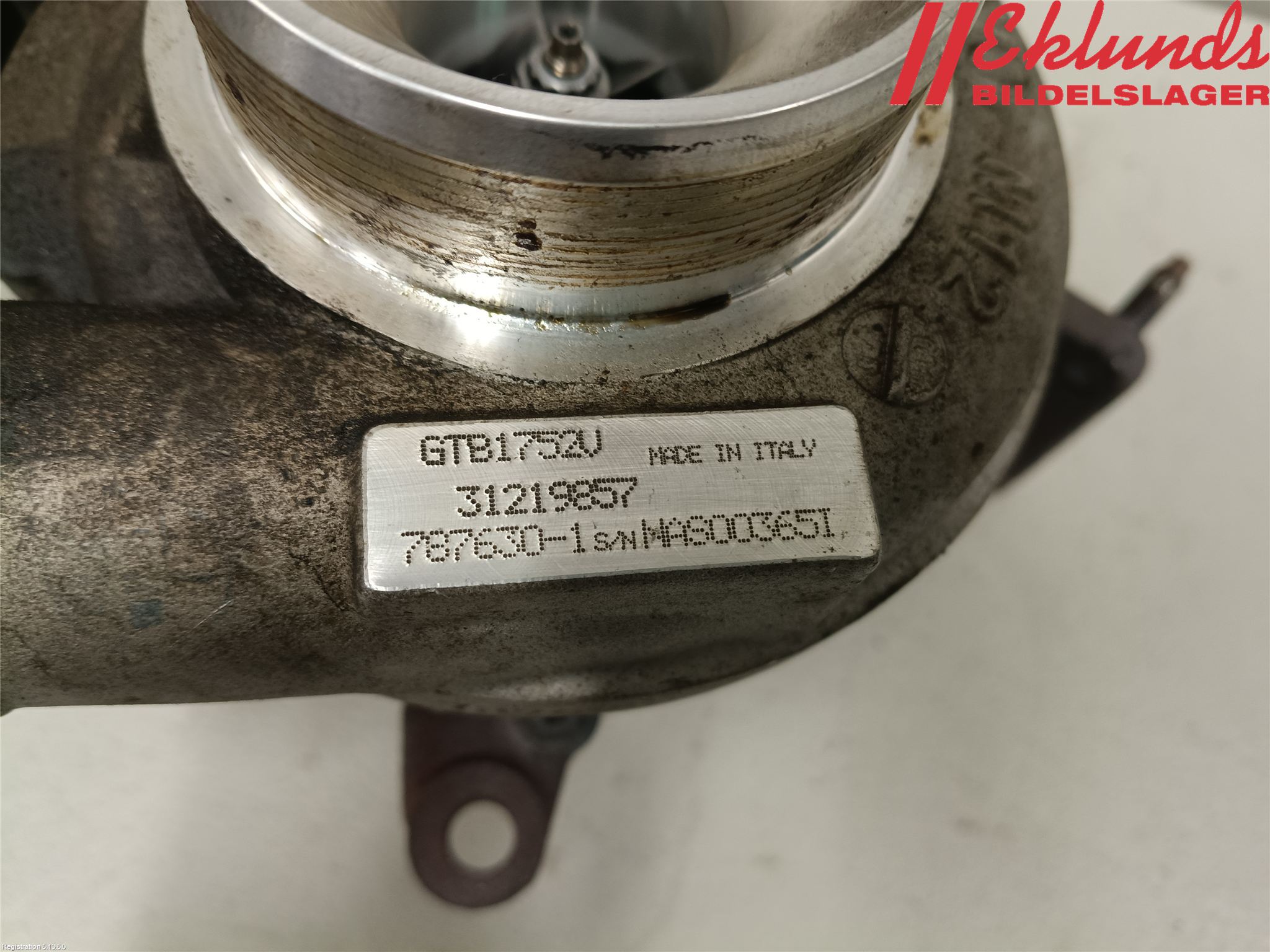 Volvo V70 08-13 Turboaggregat