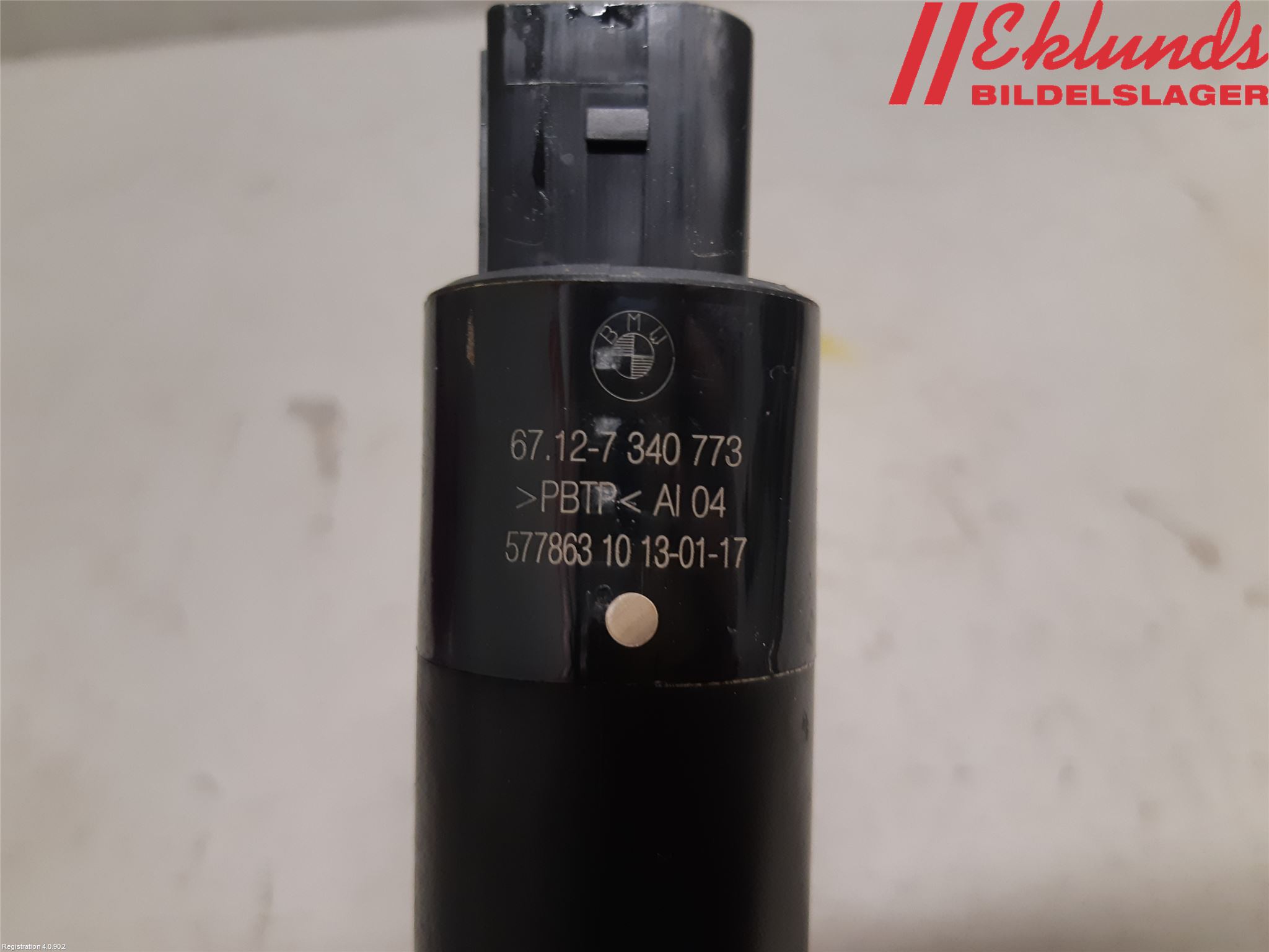 BMW 3 F30/F31/F80 12-19 Spolarpump Högtryck
