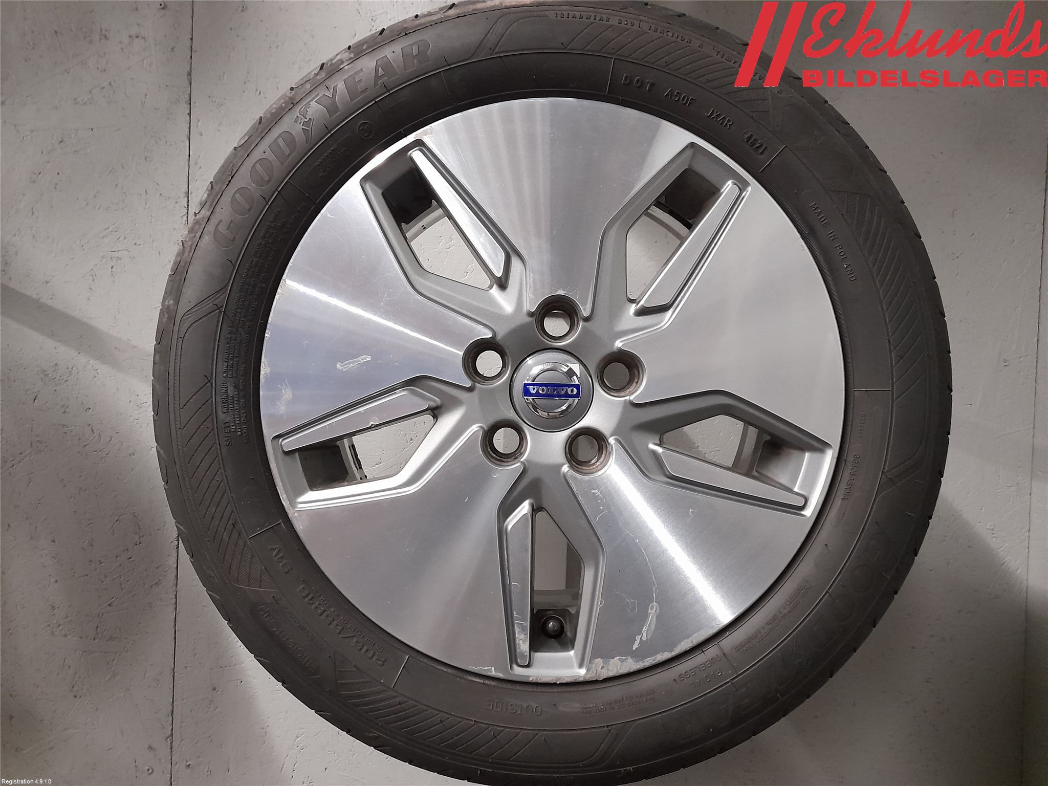 Volvo V50 08-12 Sommardäck Alumfälg 4St