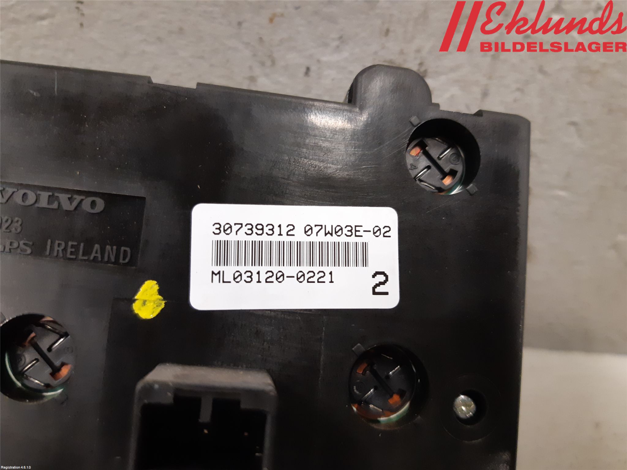 Volvo V70 05-08 Strömställare Ljus