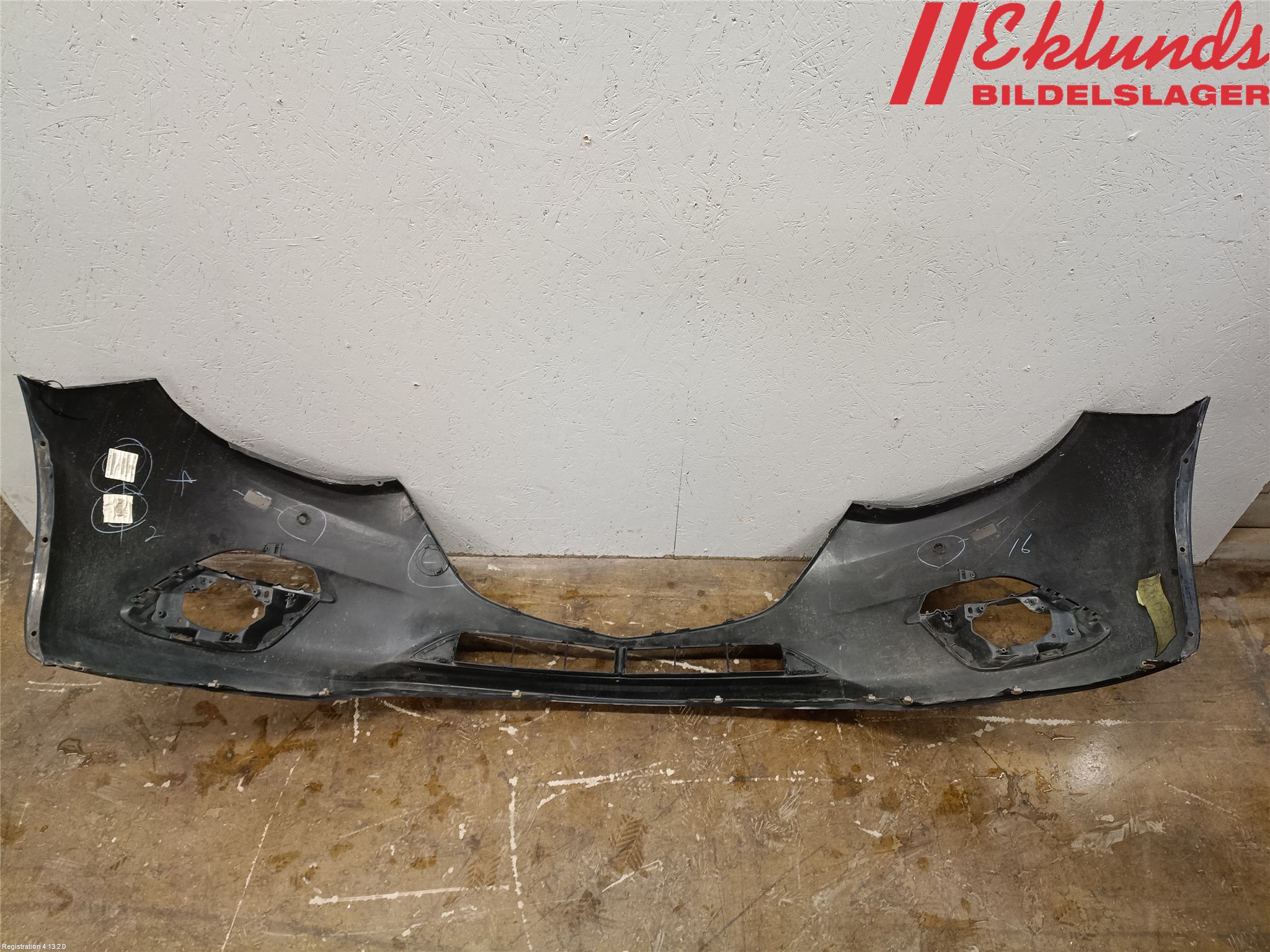Mazda 3 III 14-19 Stötfångarbeklädnad Fram