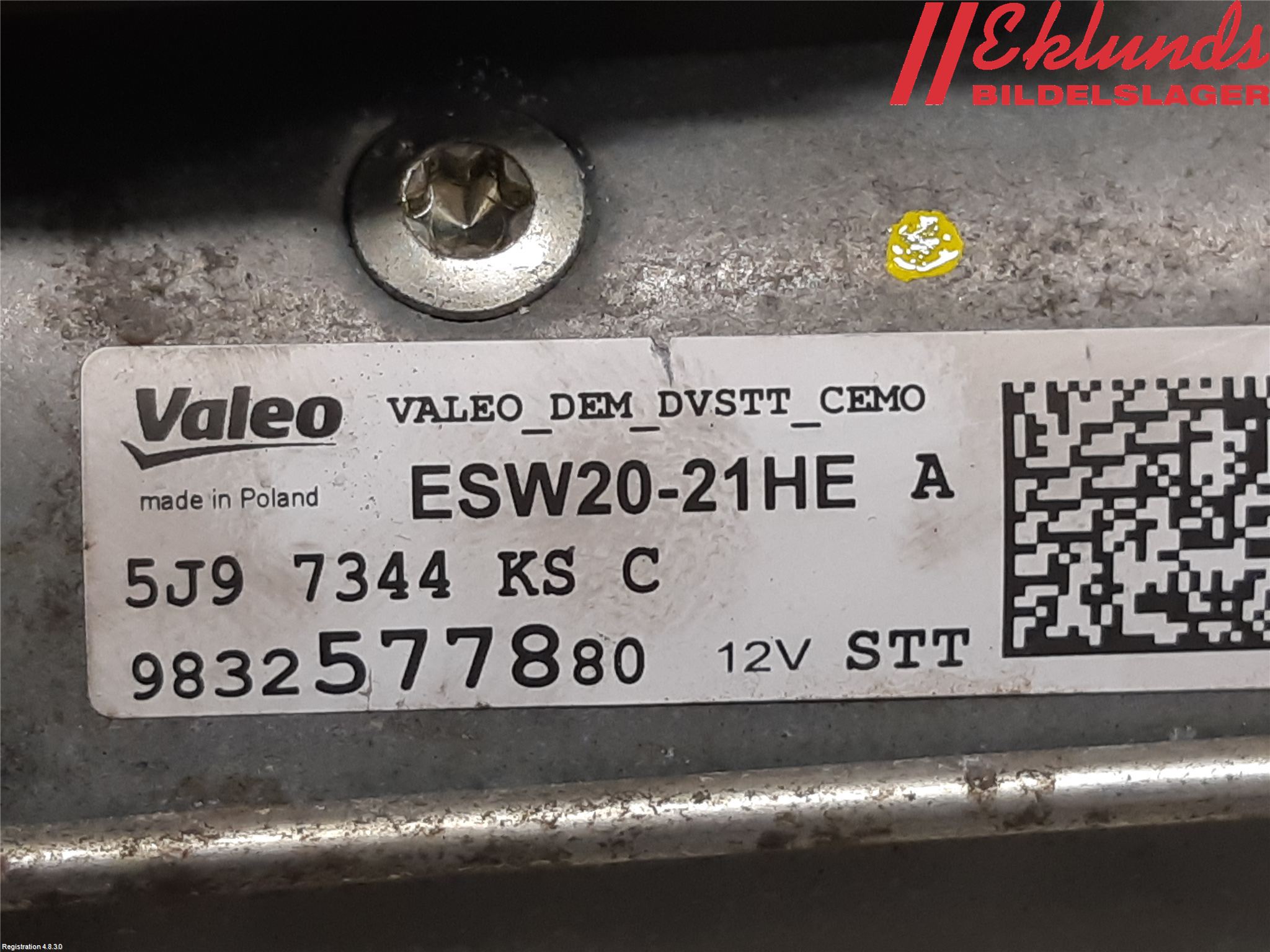 Peugeot 3008 17-24 Startmotor Diesel