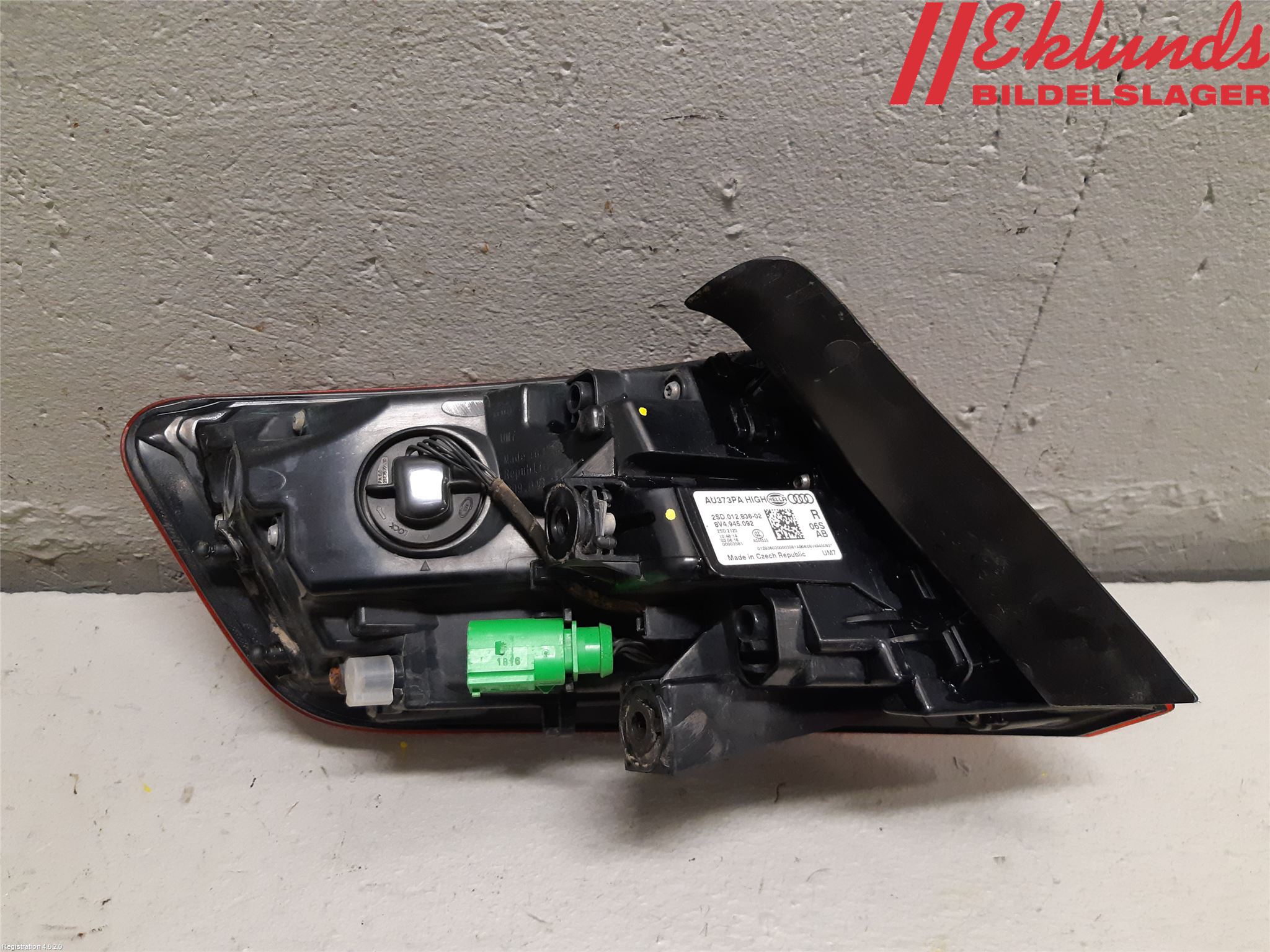 Audi A3/S3 8V 13-20 Bakljus Höger