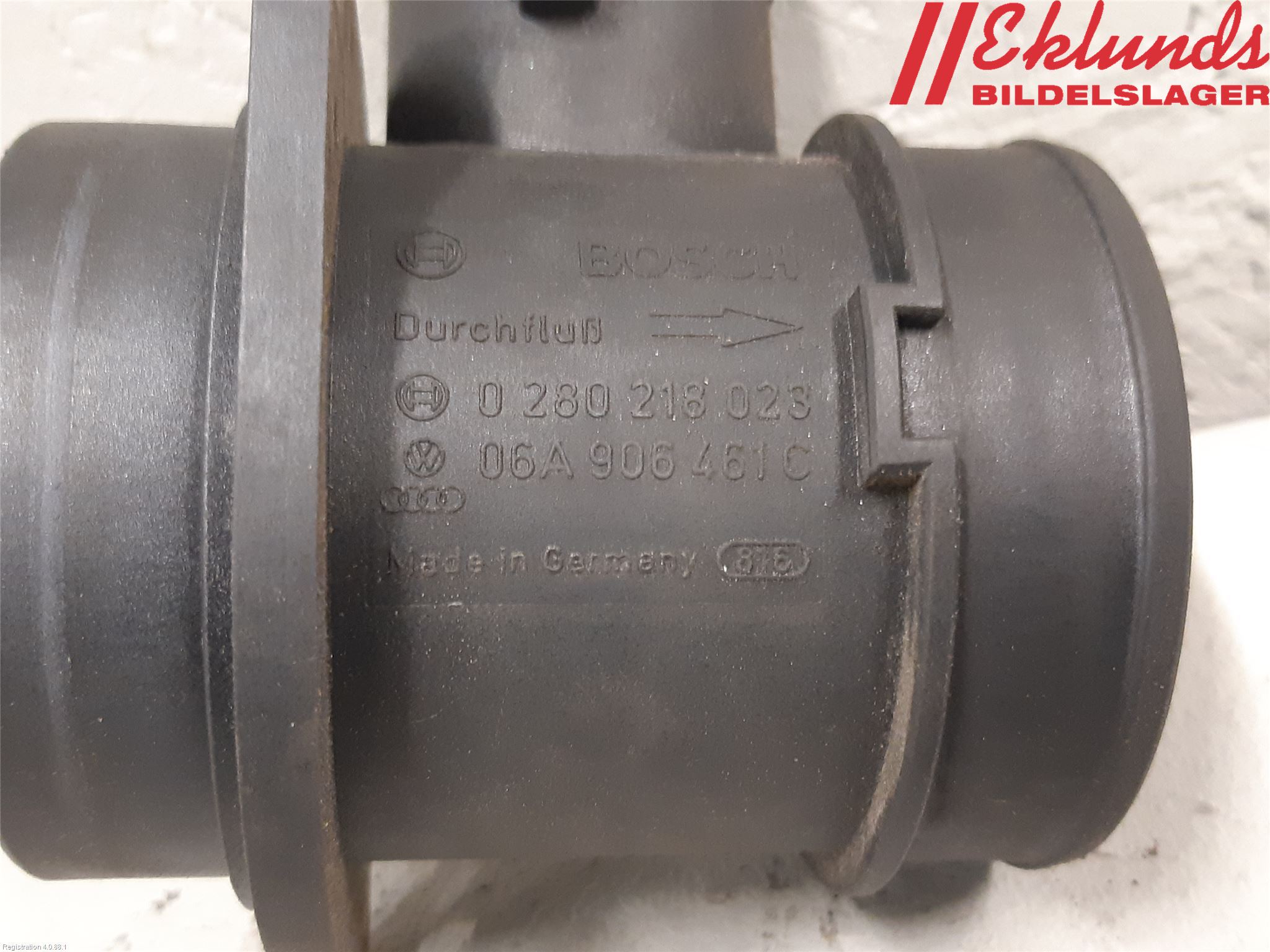 Audi TT 99-06 Injluftmassamätare