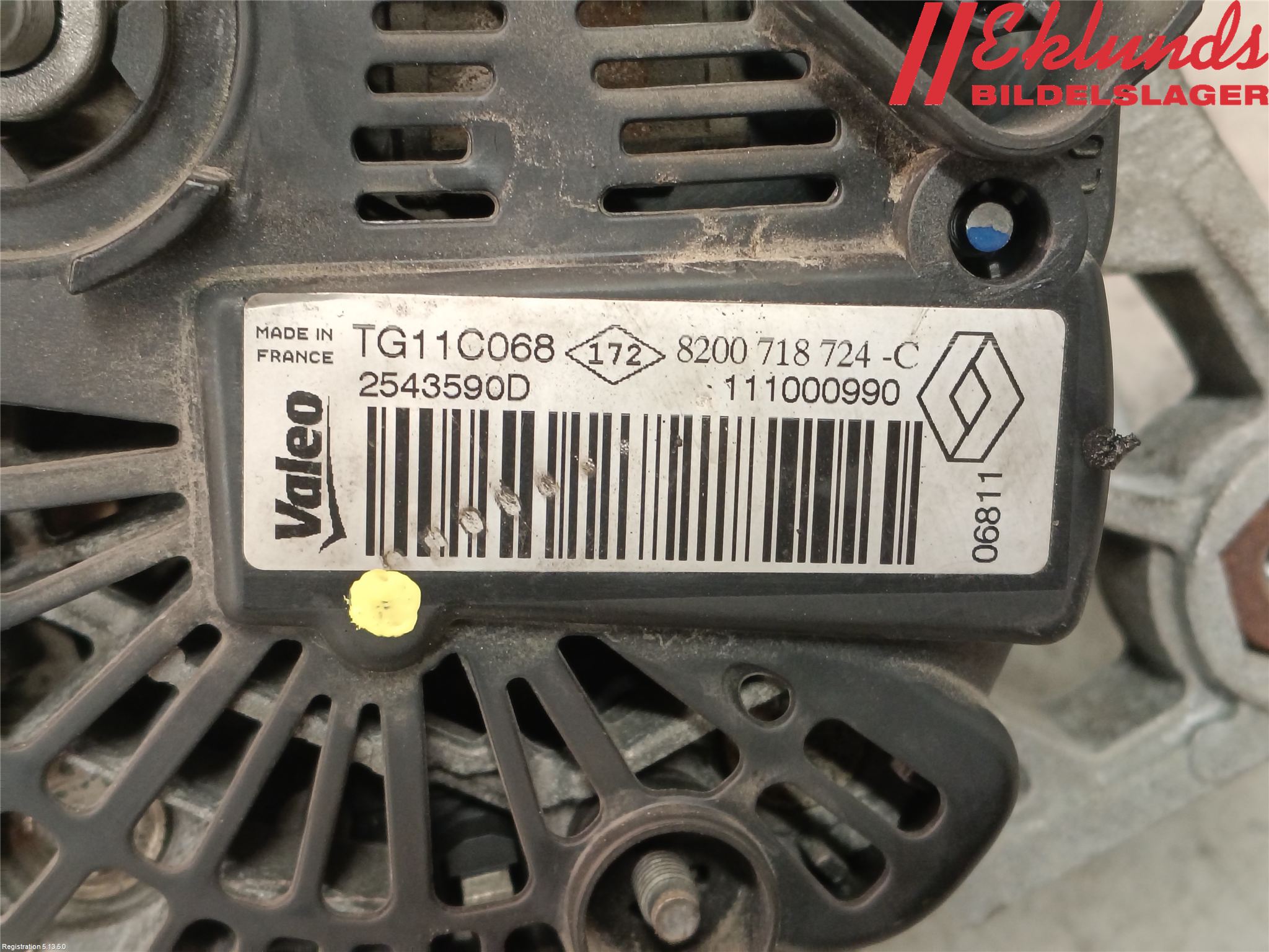 Renault CLIO III  09-12 Generator