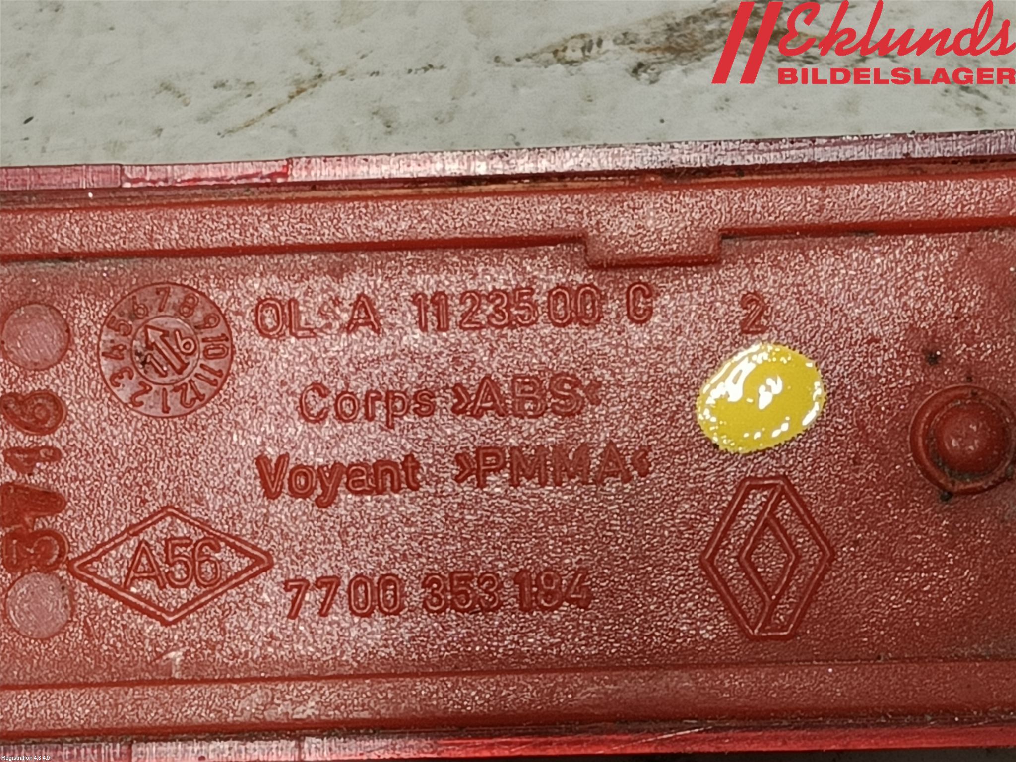 Fiat TALENTO 16- Dimljus/Reflex Bak