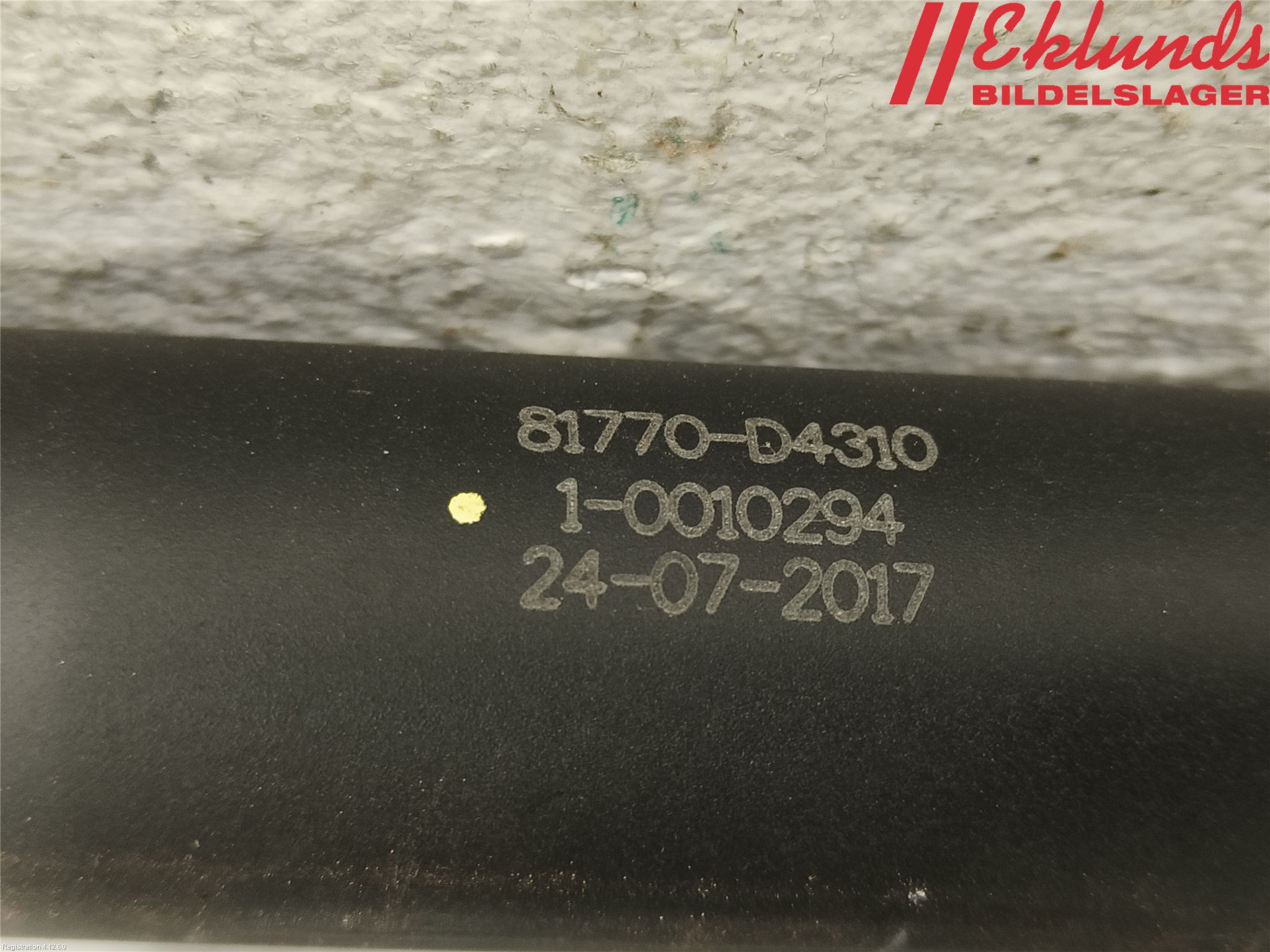 Kia OPTIMA 16-20 Bakluckeöppnare Automatisk