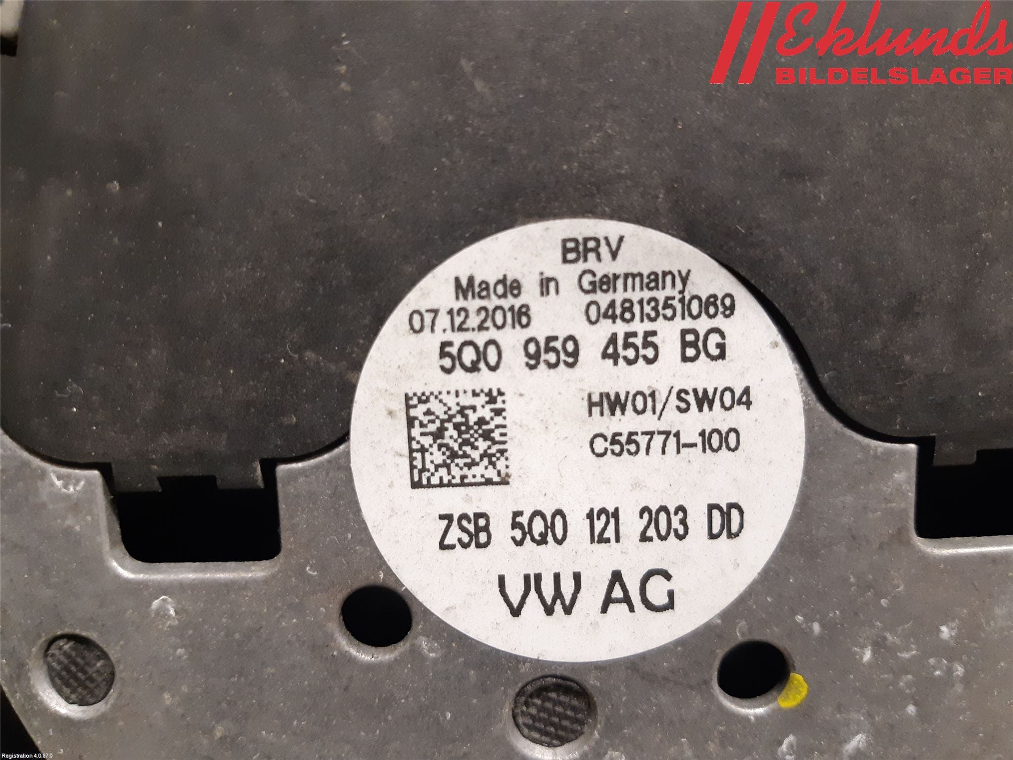 Volkswagen VW GOLF / E-GOLF VII 13-20 Kylfläkt El